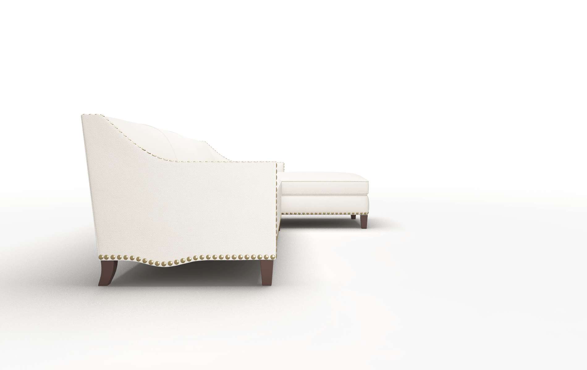 Amsterdam Malibu Linen Panel espresso legs 3