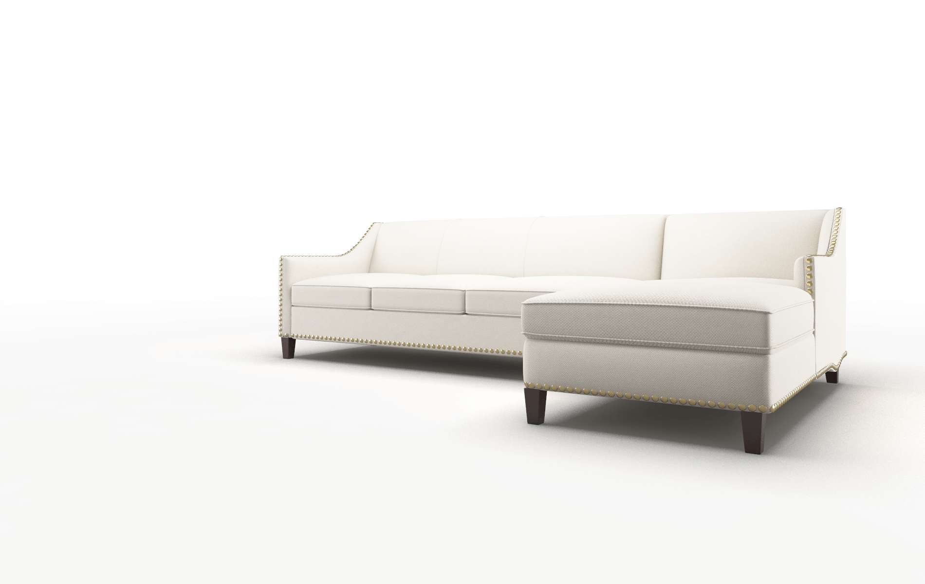 Amsterdam Malibu Linen Panel espresso legs 4