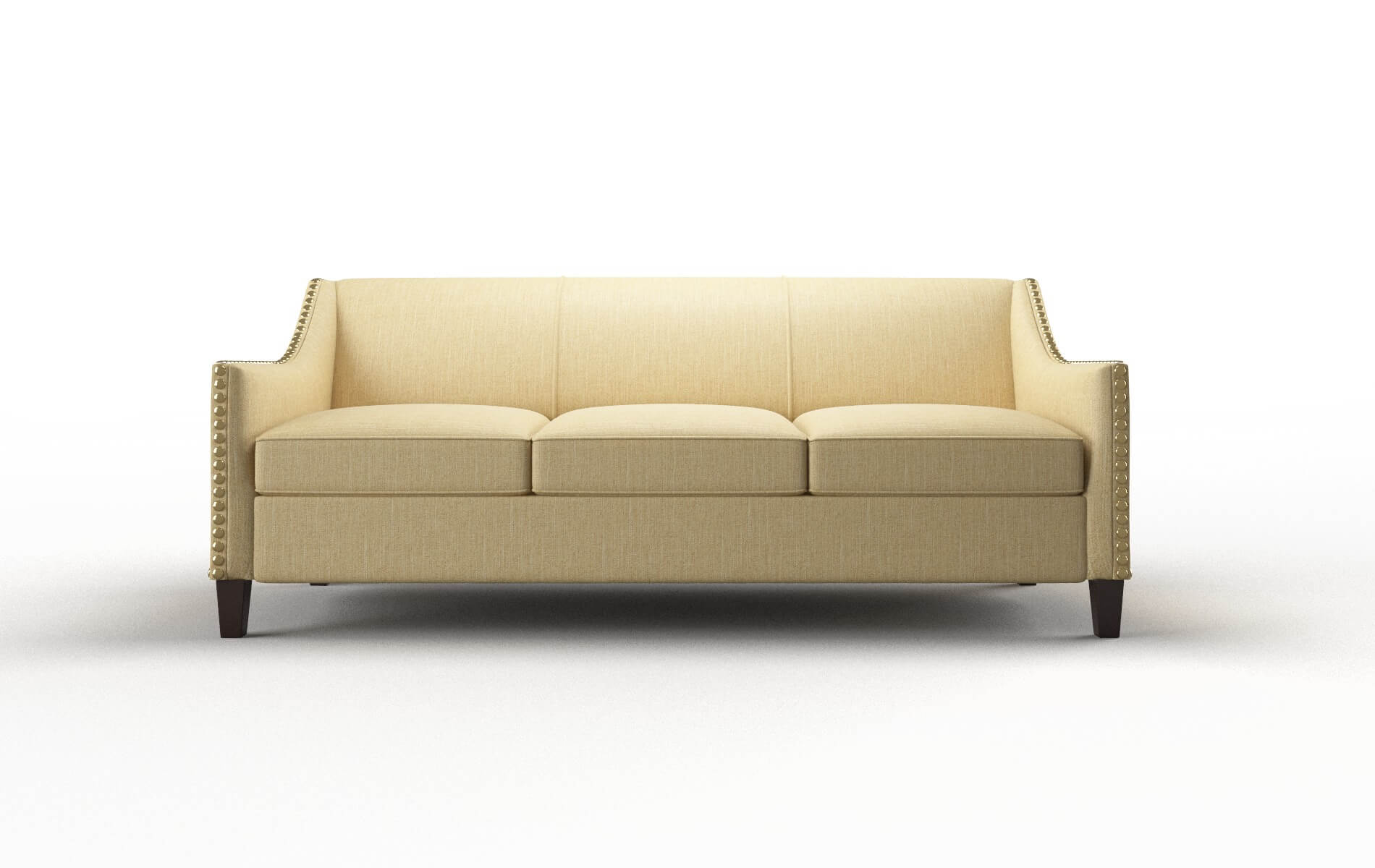 Amsterdam Malibu maize Sofa Espresso Legs  1