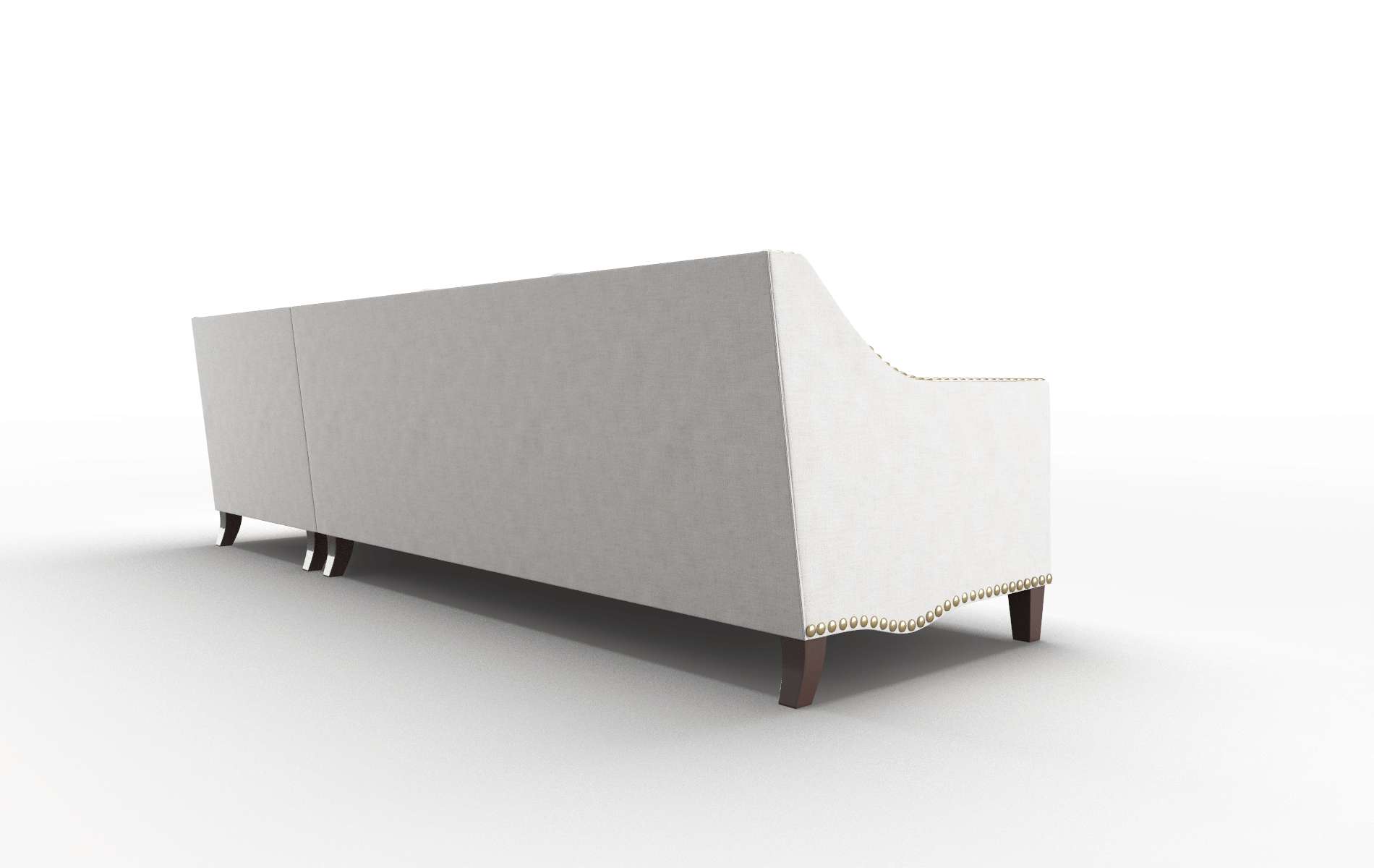 Amsterdam Malibu Sand Panel espresso legs 5