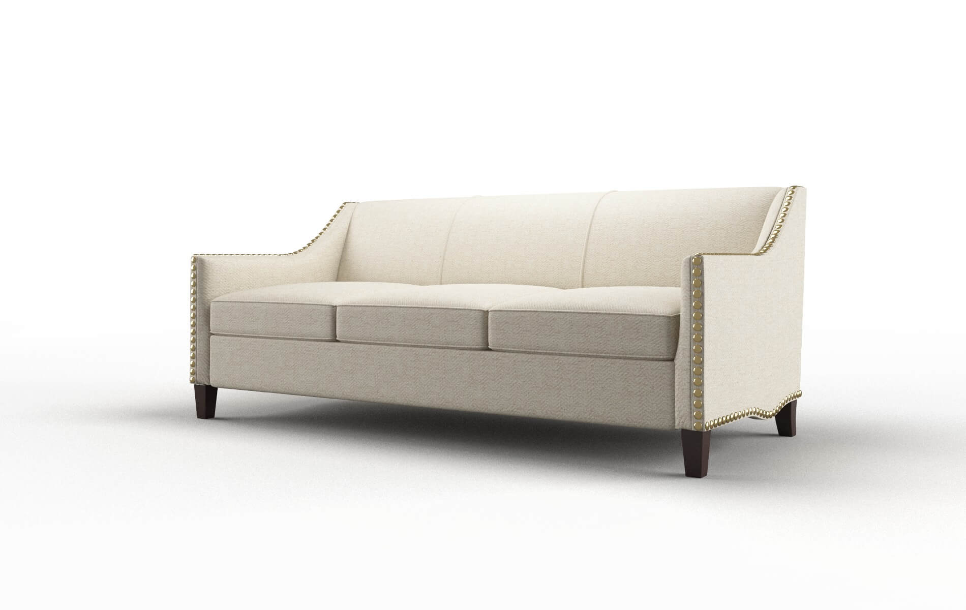 Amsterdam Malibu Sand Sofa espresso legs 4