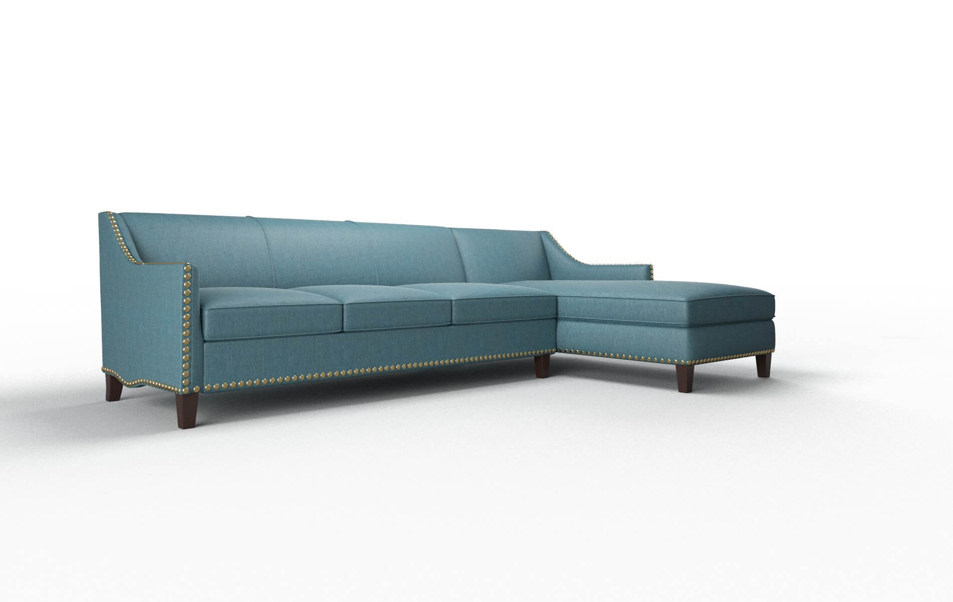 Amsterdam Merit Peacock Panel espresso legs 2