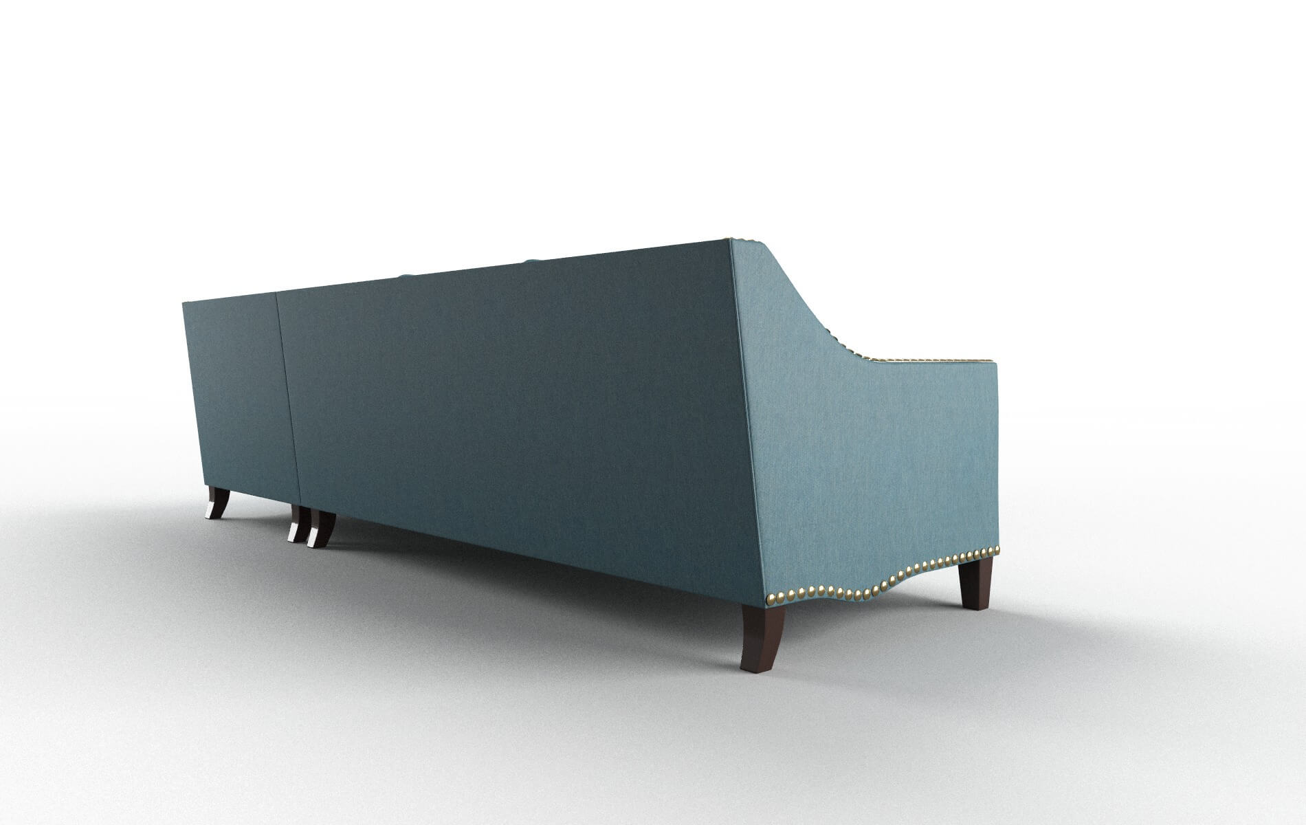 Amsterdam Merit Peacock Panel espresso legs 5