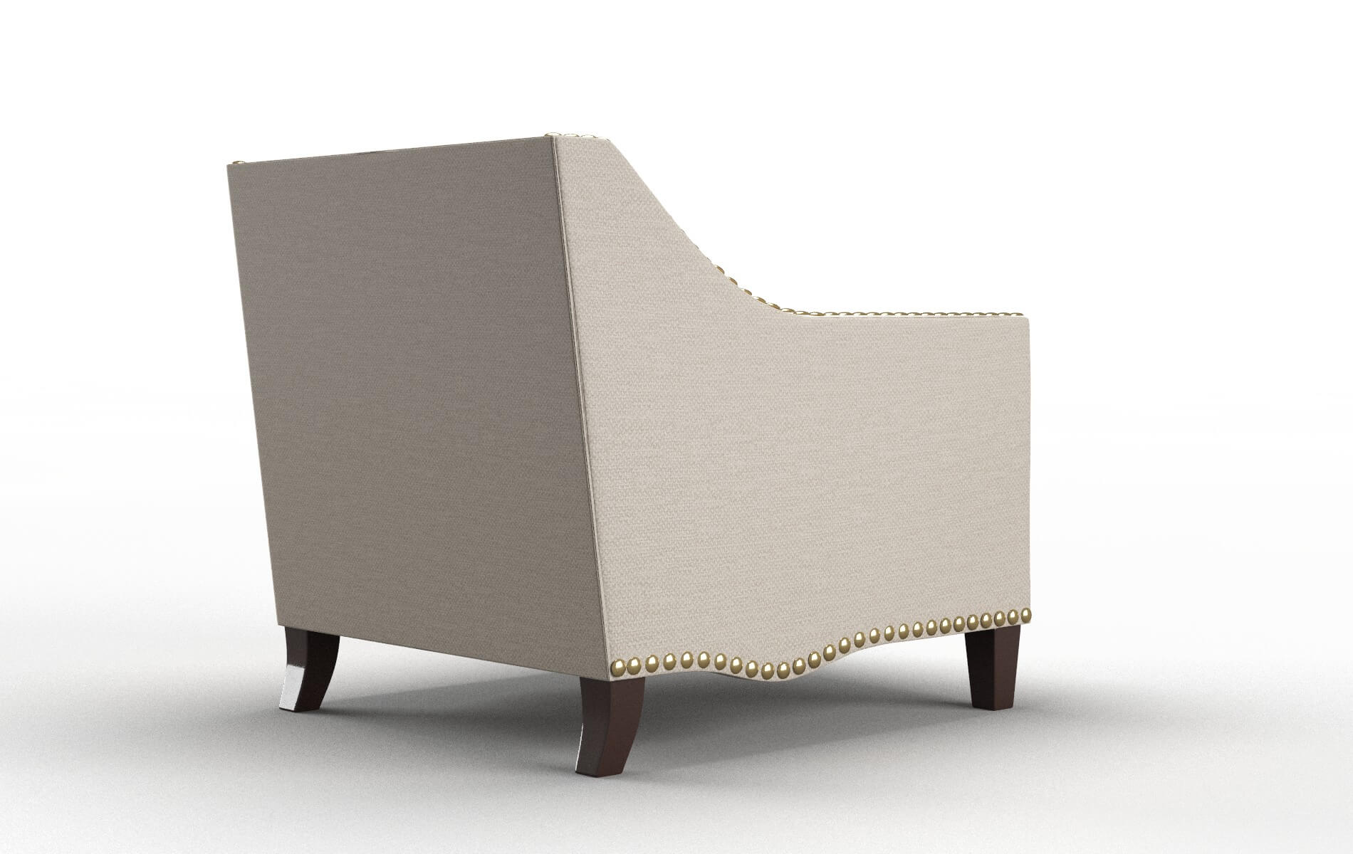 Amsterdam Naples Almond Chair espresso legs 5