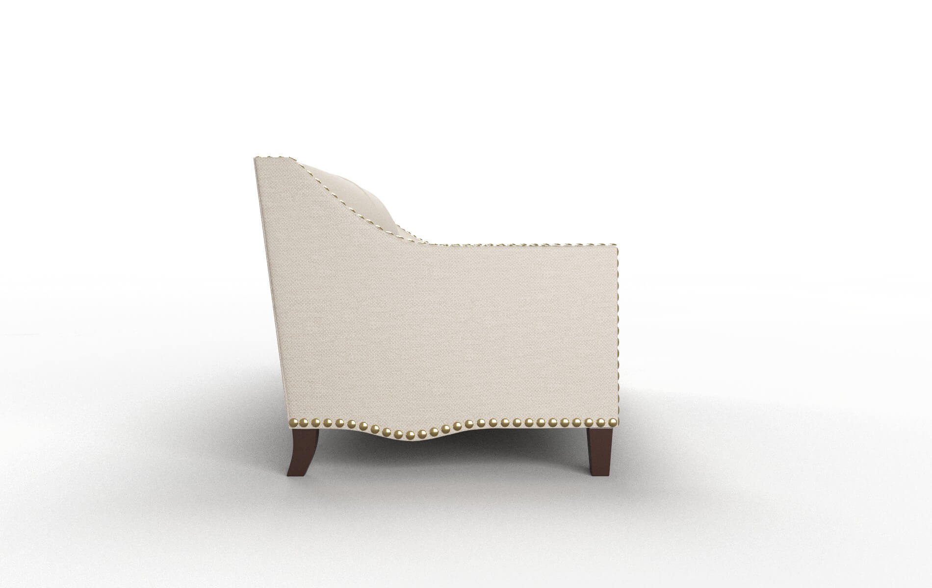 Amsterdam Naples Almond Sofa espresso legs 3