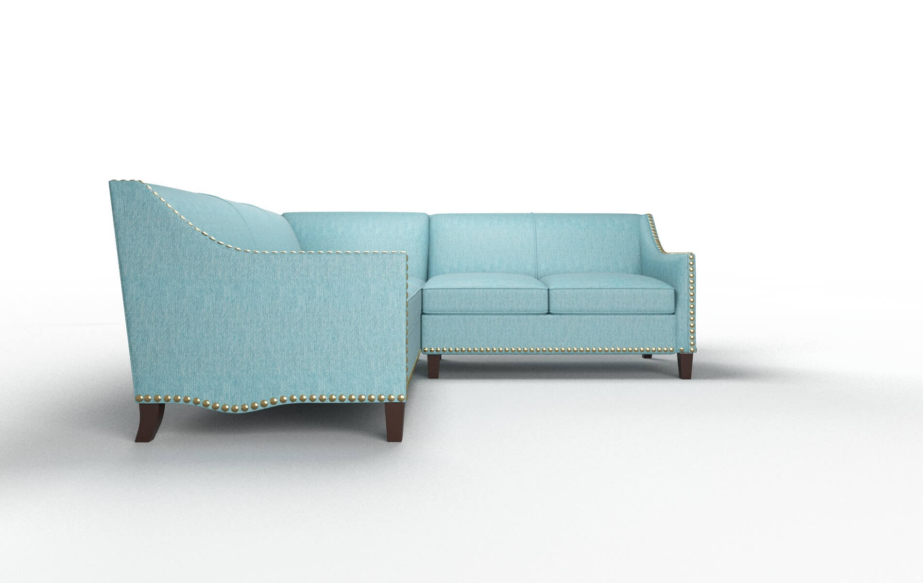 Amsterdam Naples Pool Sectional espresso legs 2
