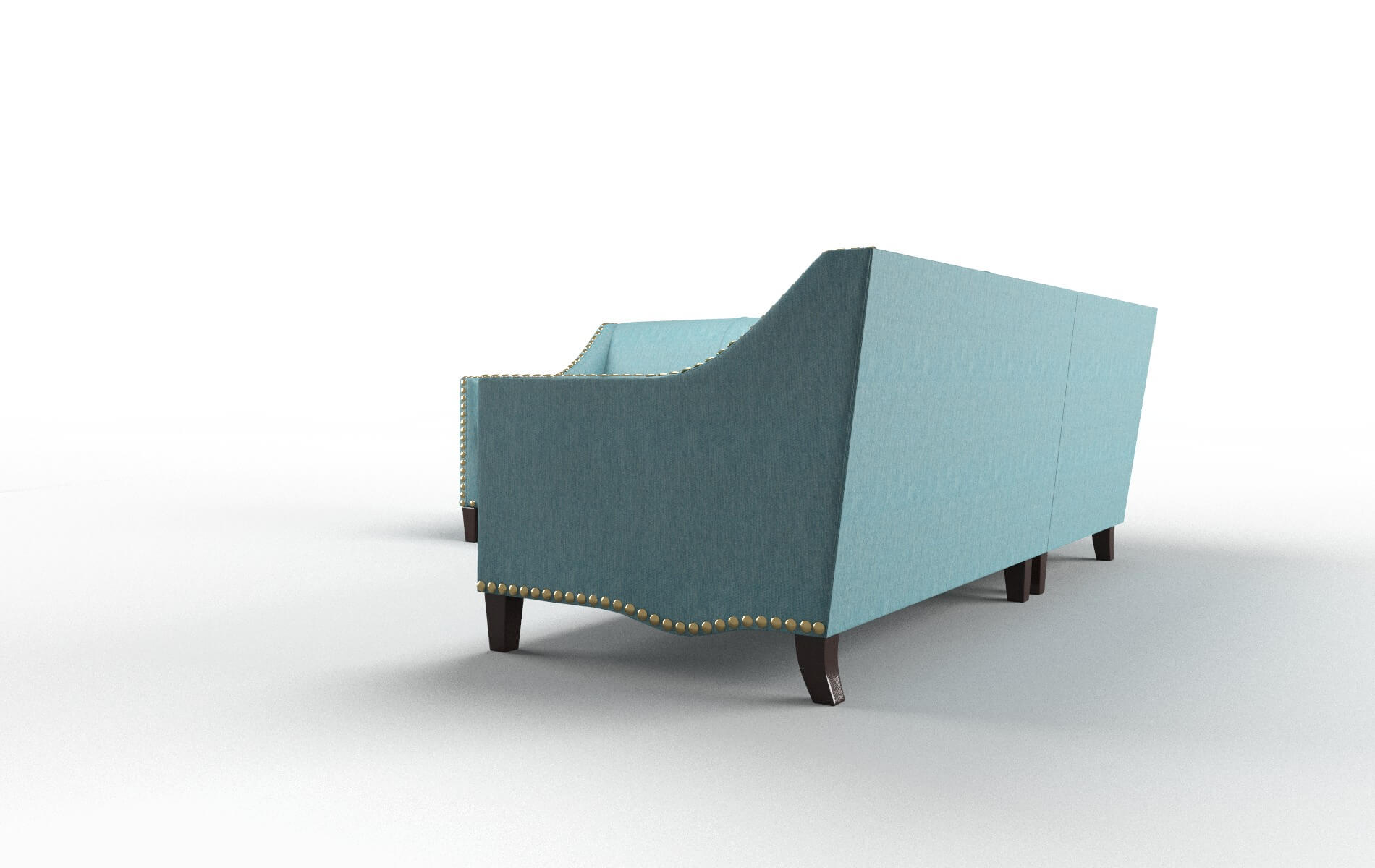 Amsterdam Naples Pool Sectional espresso legs 4