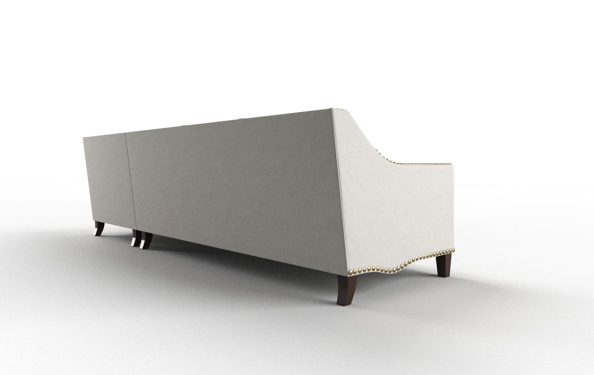 Amsterdam Noble Grey Panel espresso legs 5