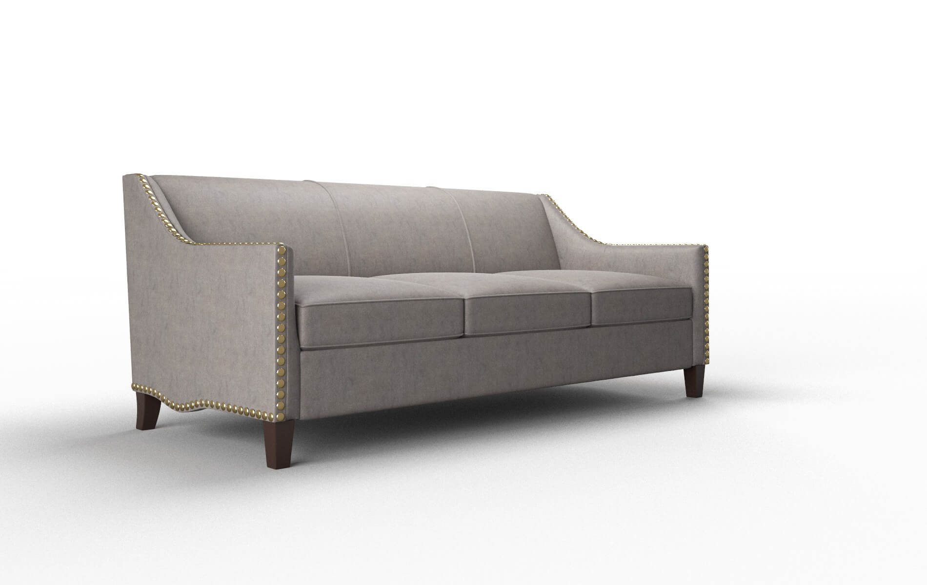 Amsterdam Noble Otter Sofa espresso legs 2