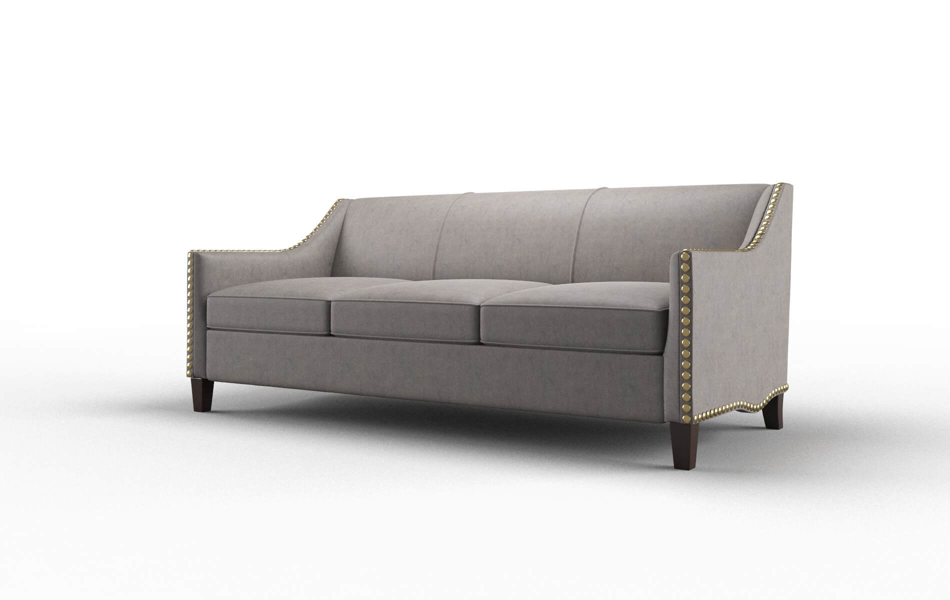 Amsterdam Noble Otter Sofa espresso legs 4