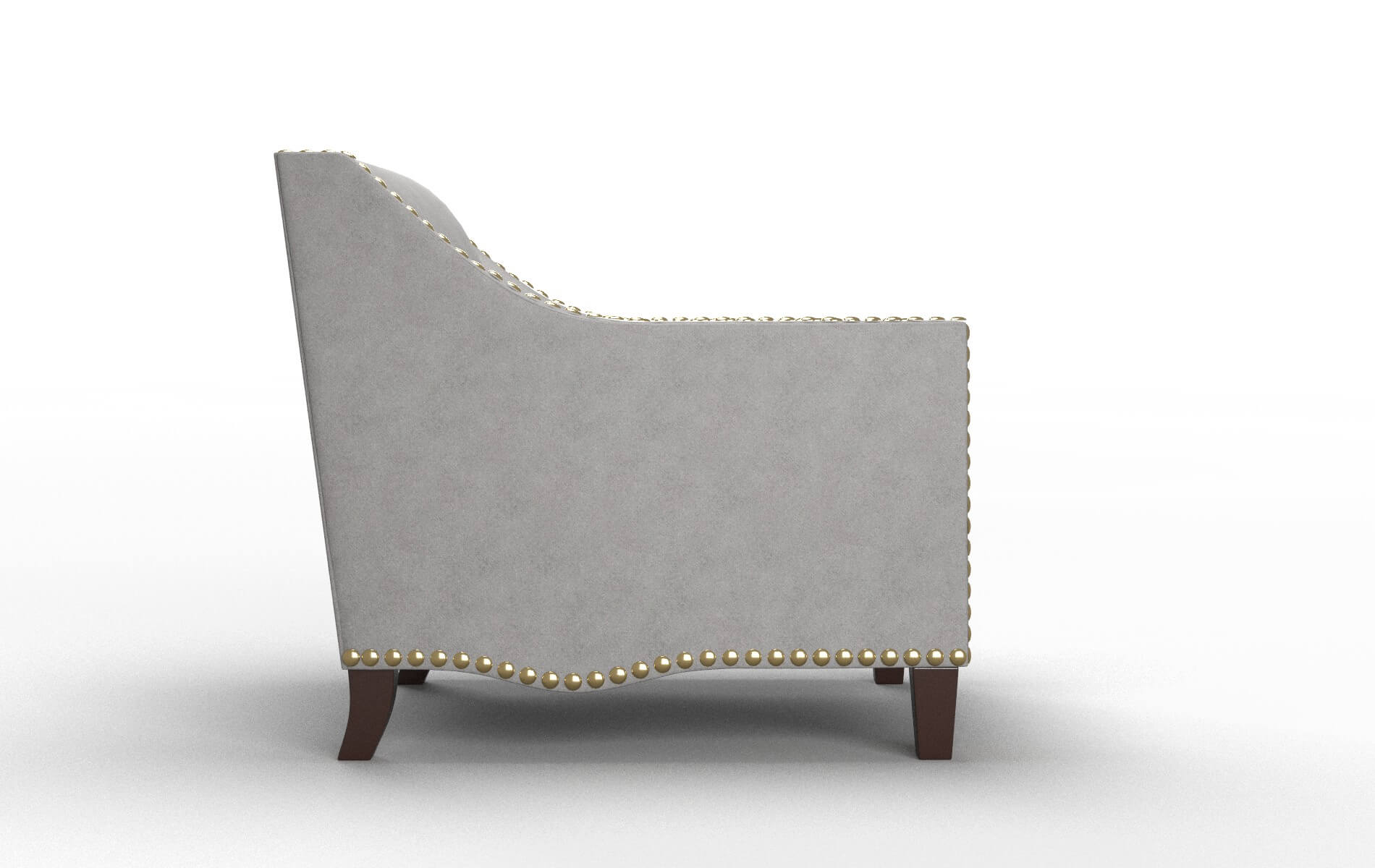 Amsterdam Noble Smoke Chair espresso legs 3