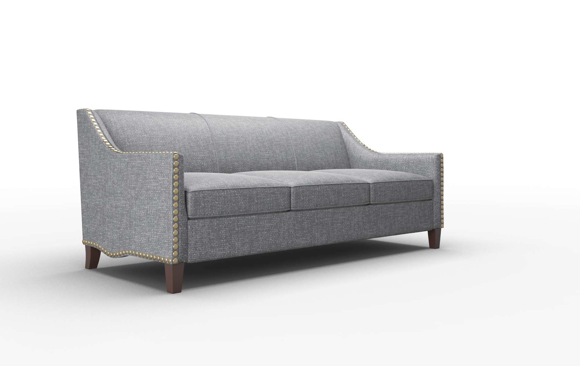 Amsterdam Notion Graphite Sofa espresso legs 2