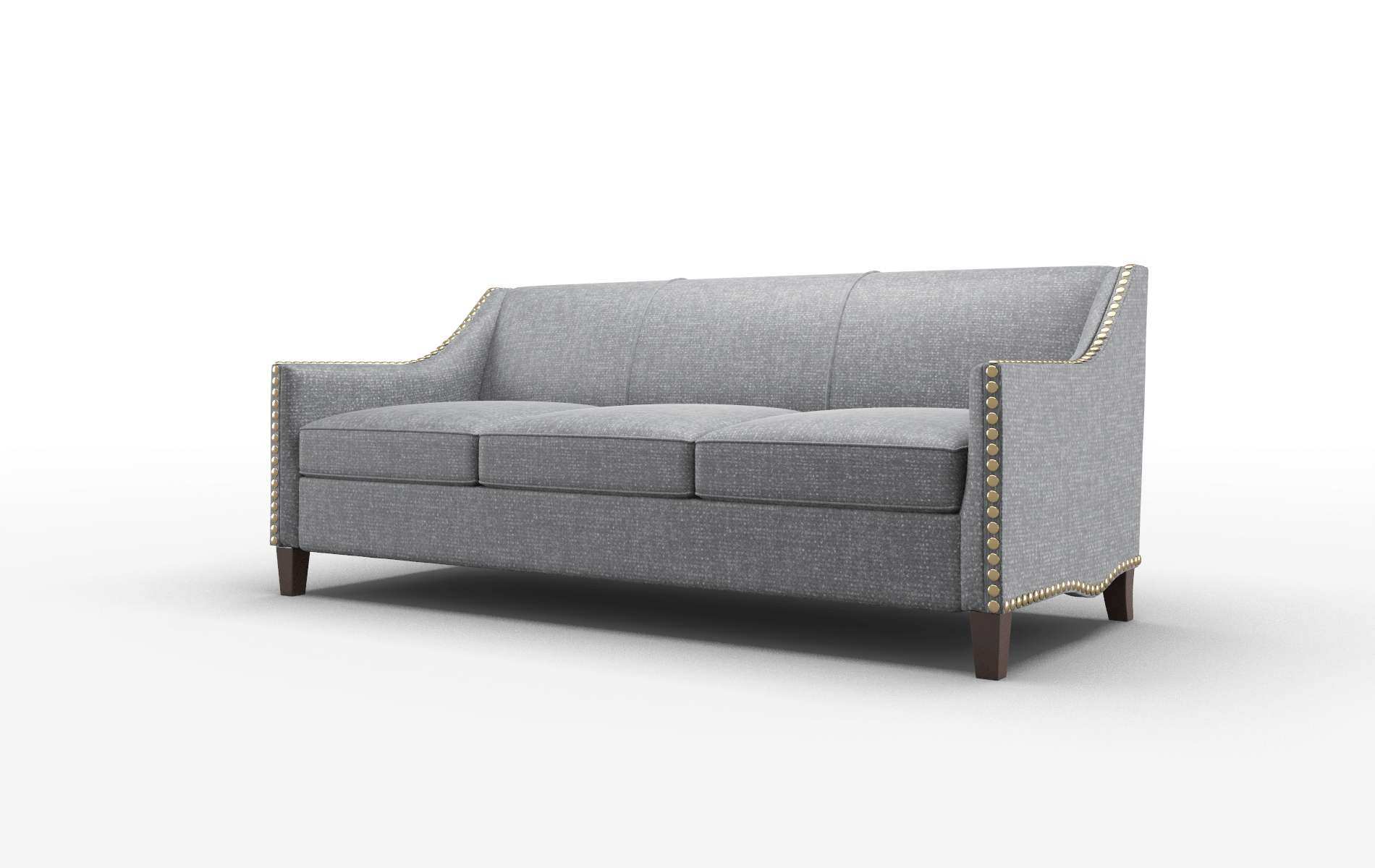 Amsterdam Notion Graphite Sofa espresso legs 4