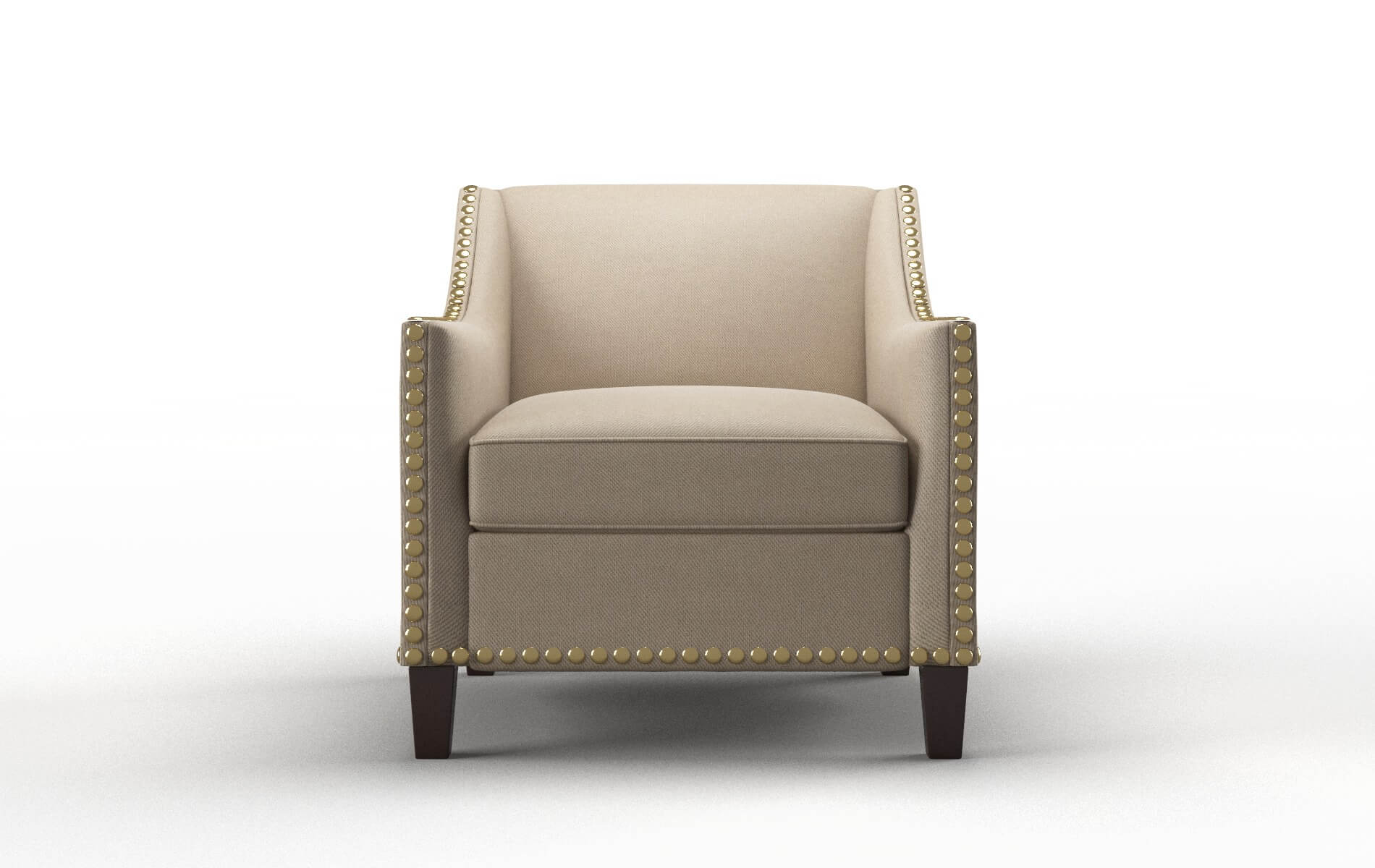 Amsterdam Oakley taupe Chair Espresso Legs  1