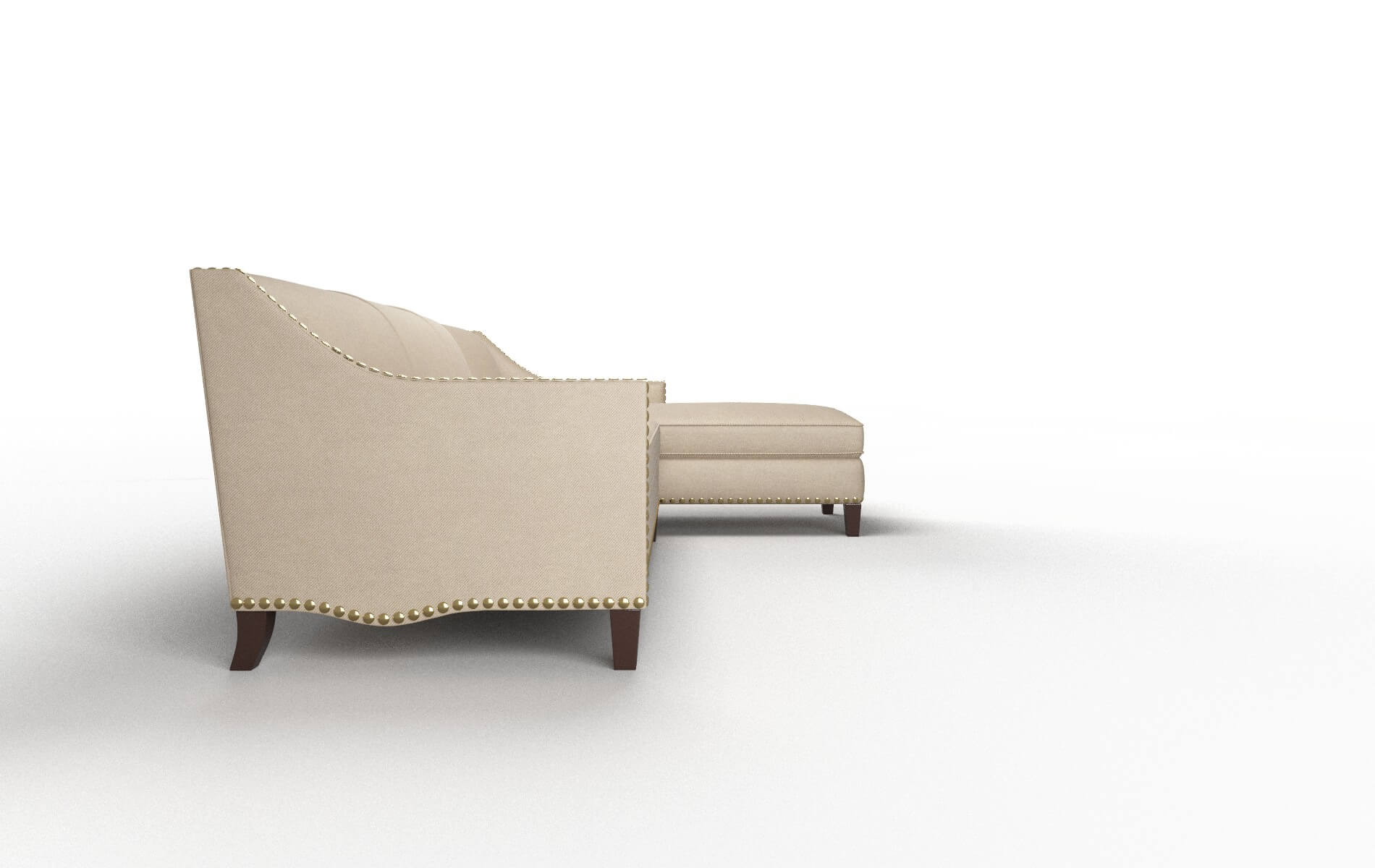 Amsterdam Oakley Taupe Panel espresso legs 3