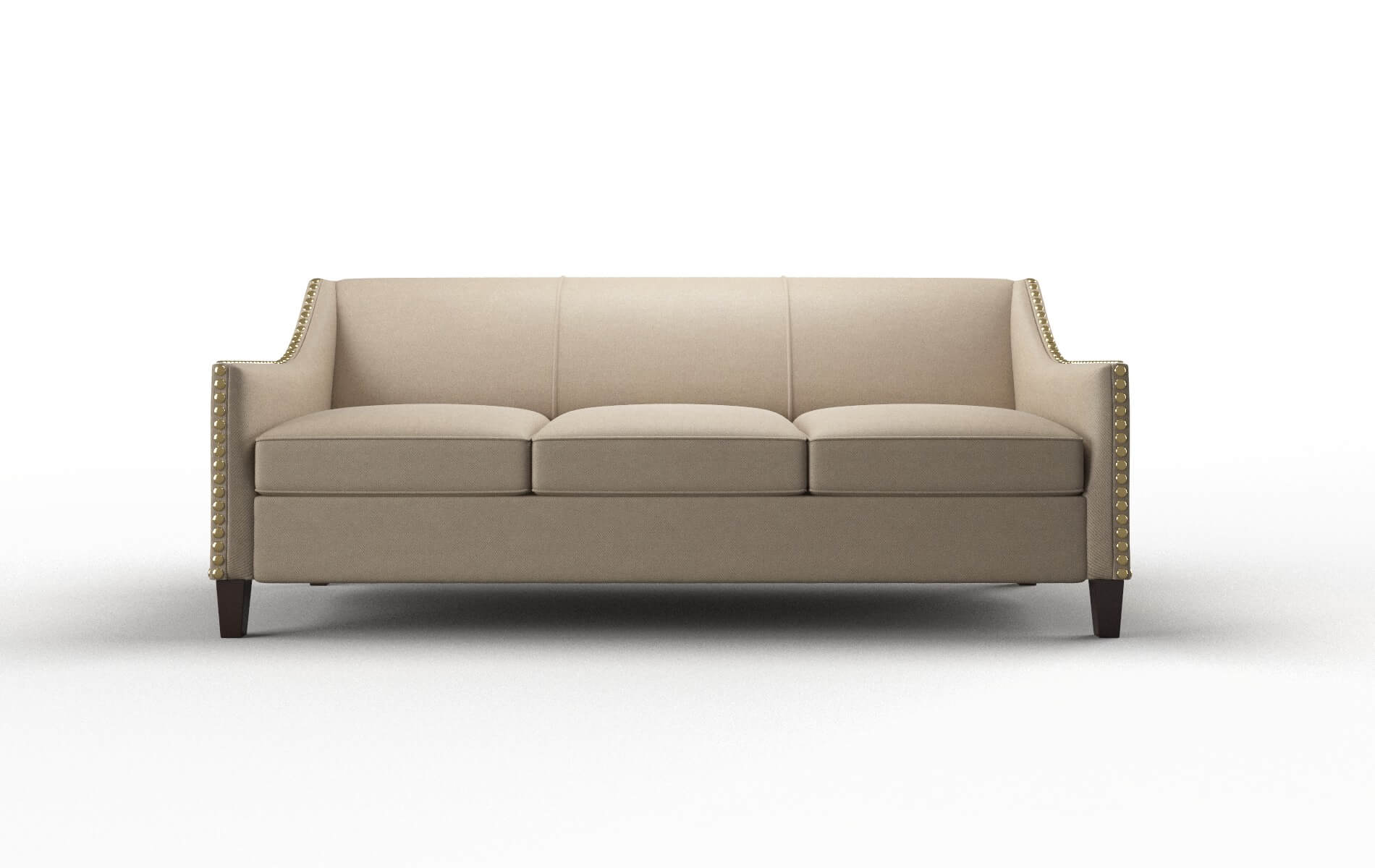 Amsterdam Oakley taupe Sofa Espresso Legs  1