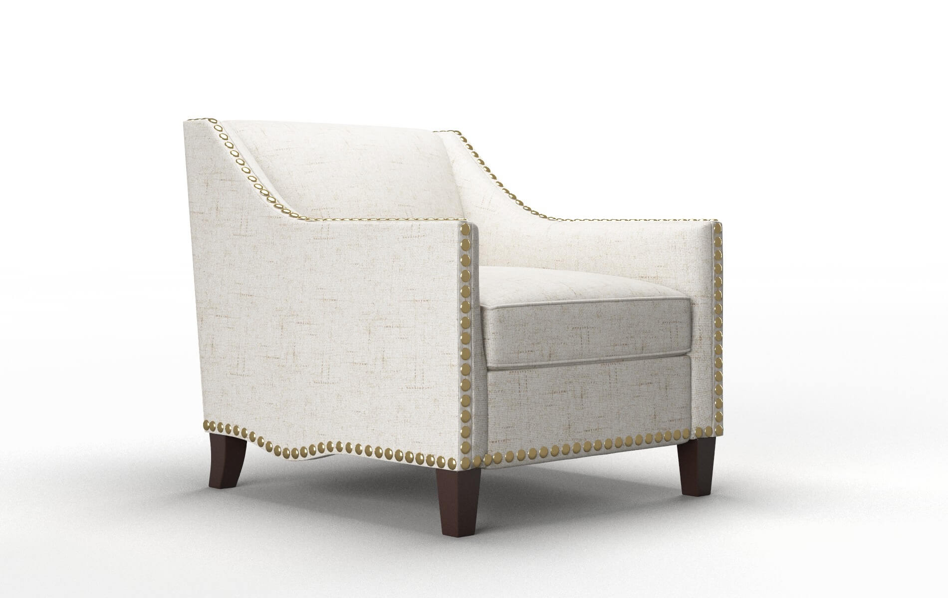 Amsterdam Oceanside Natural Chair espresso legs 2