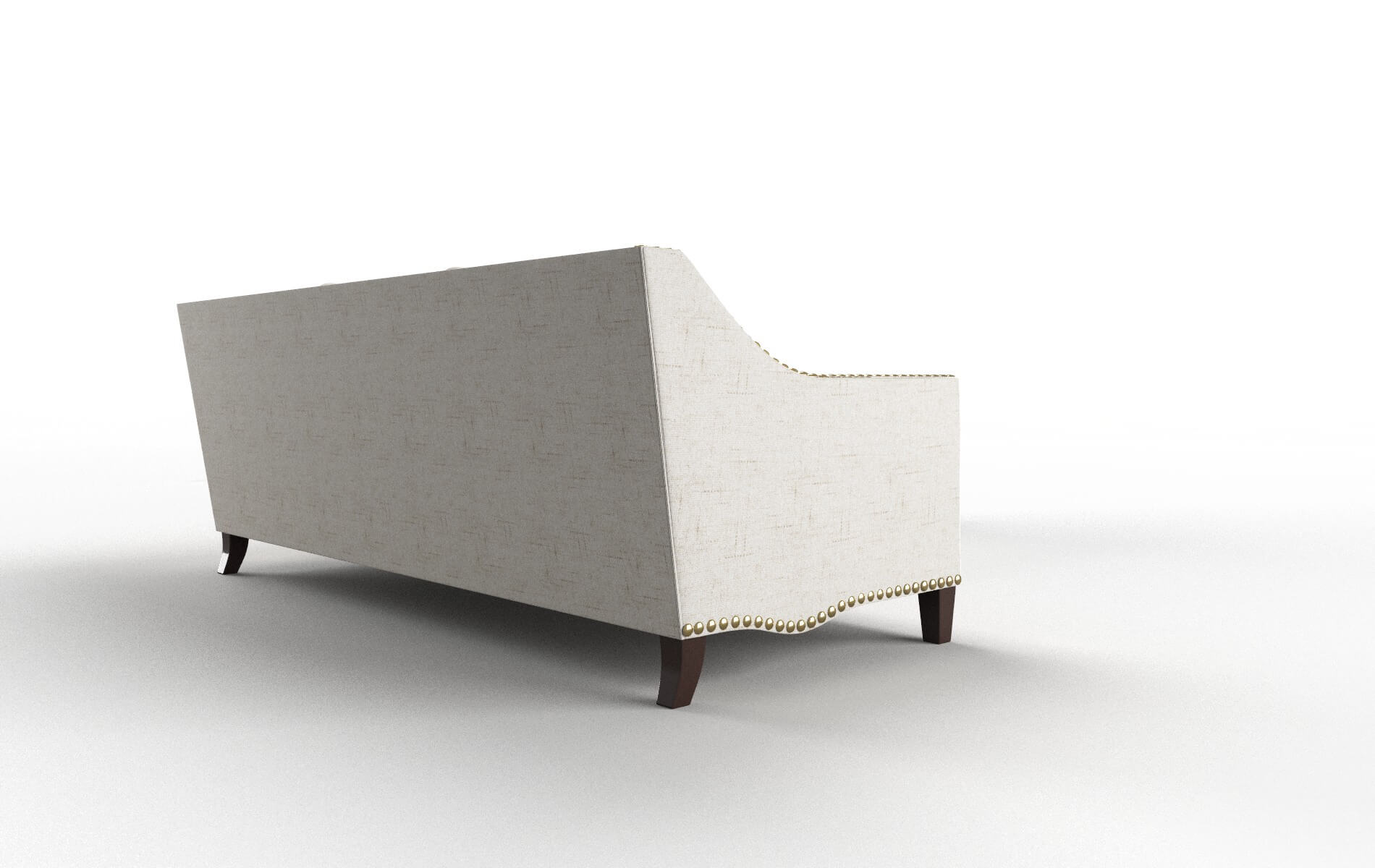 Amsterdam Oceanside Natural Sectional espresso legs 3