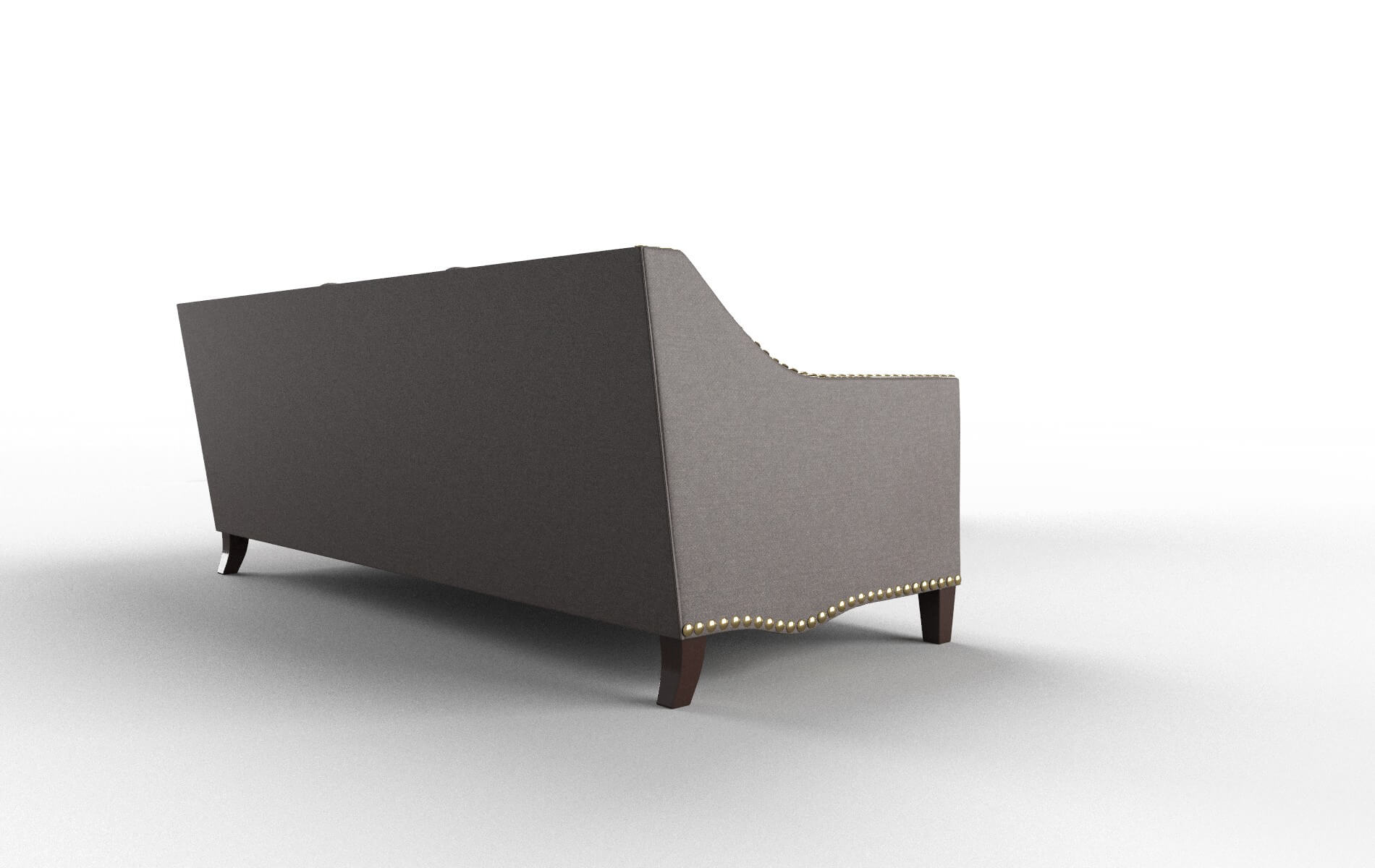 Amsterdam Oscar Chocolate Sectional espresso legs 3