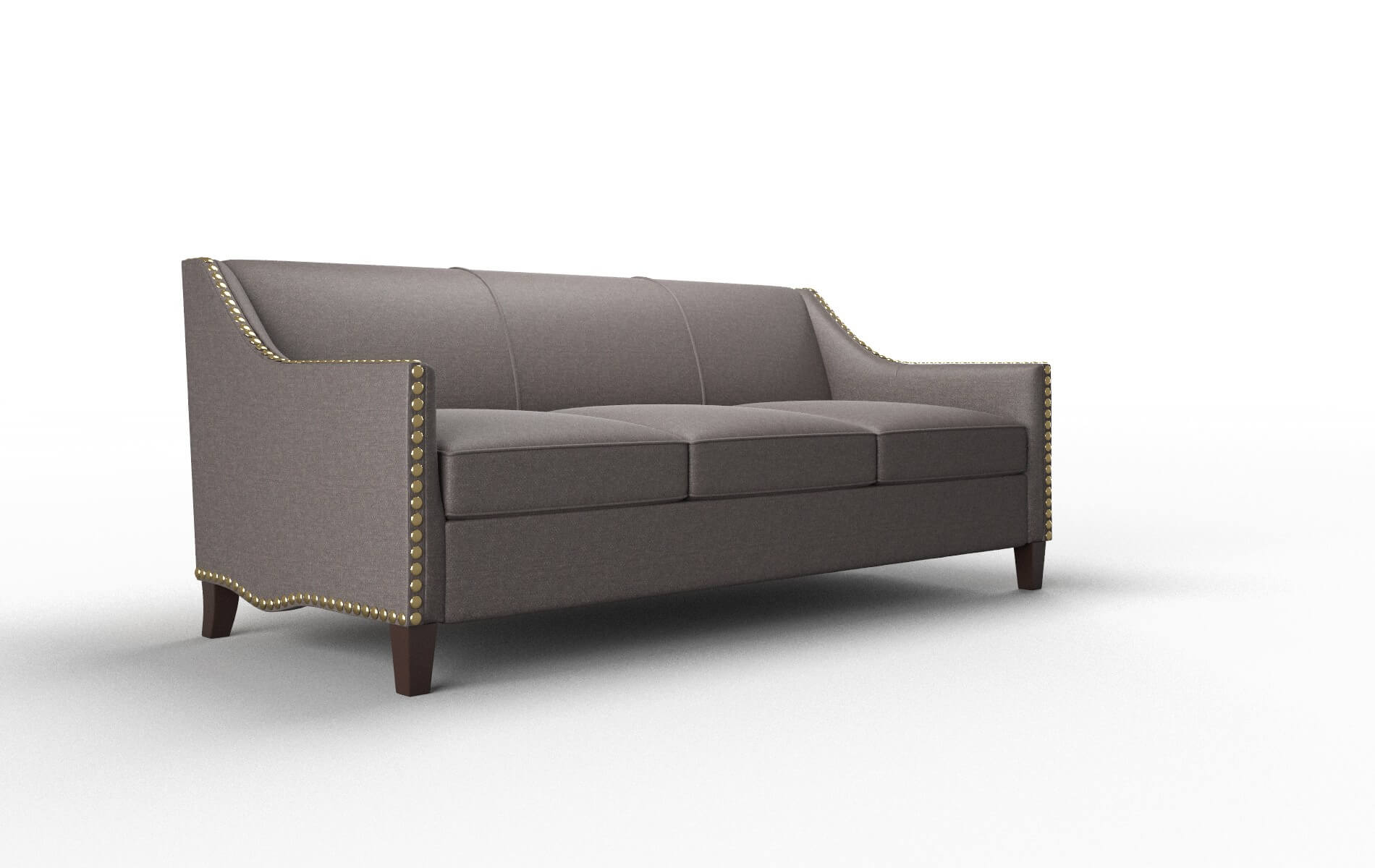 Amsterdam Oscar Chocolate Sofa espresso legs 2