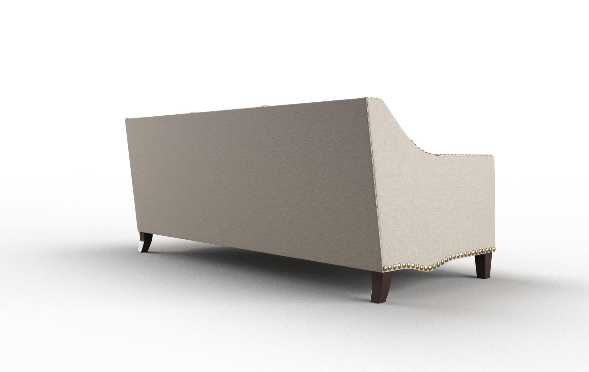 Amsterdam Oscar Linen Sofa espresso legs 5