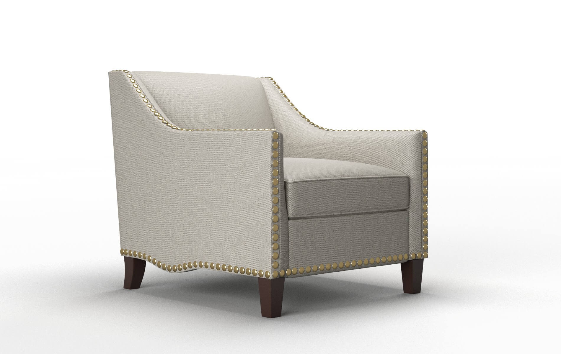 Amsterdam Oscar Silver Chair espresso legs 2