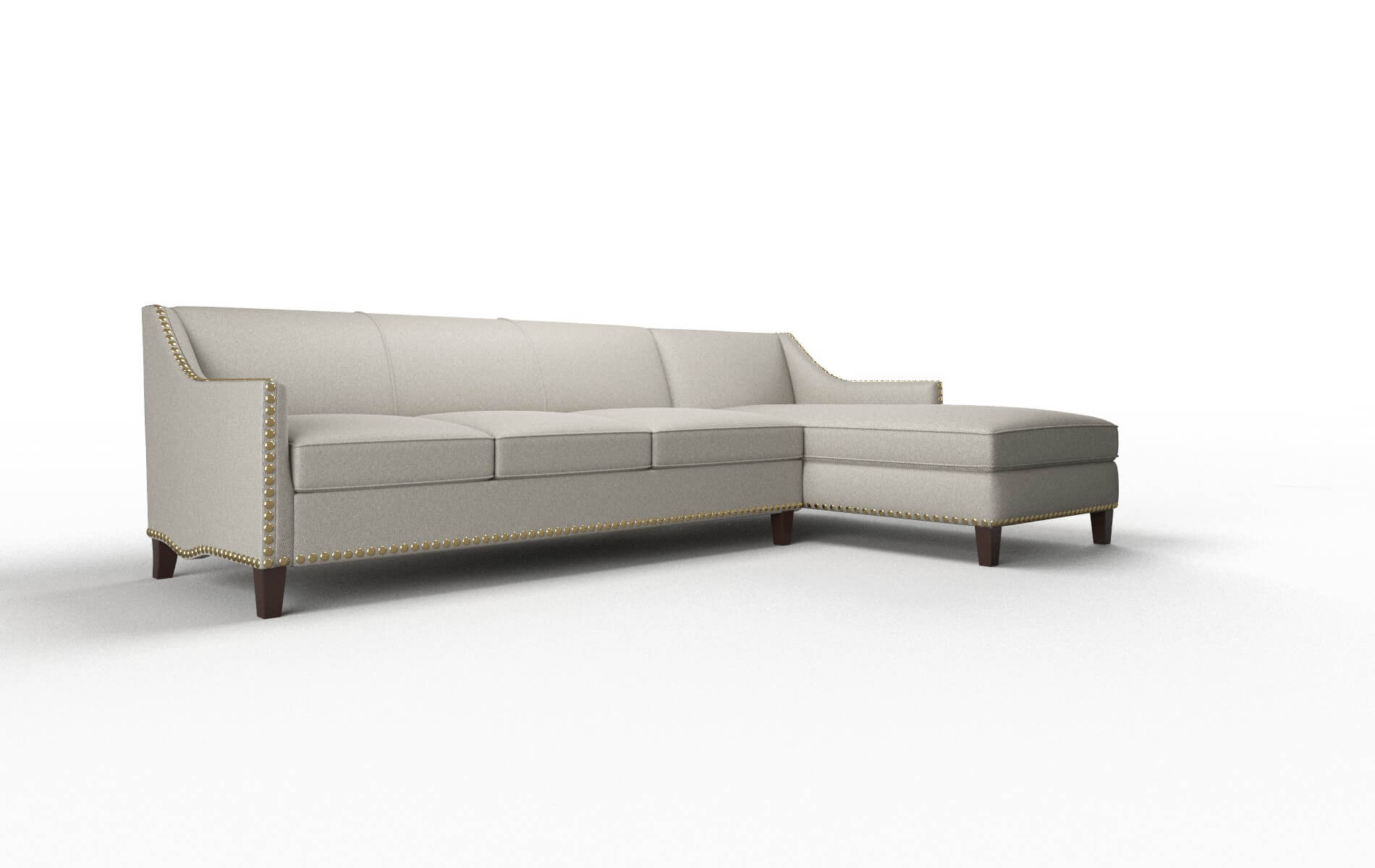 Amsterdam Oscar Silver Panel espresso legs 2