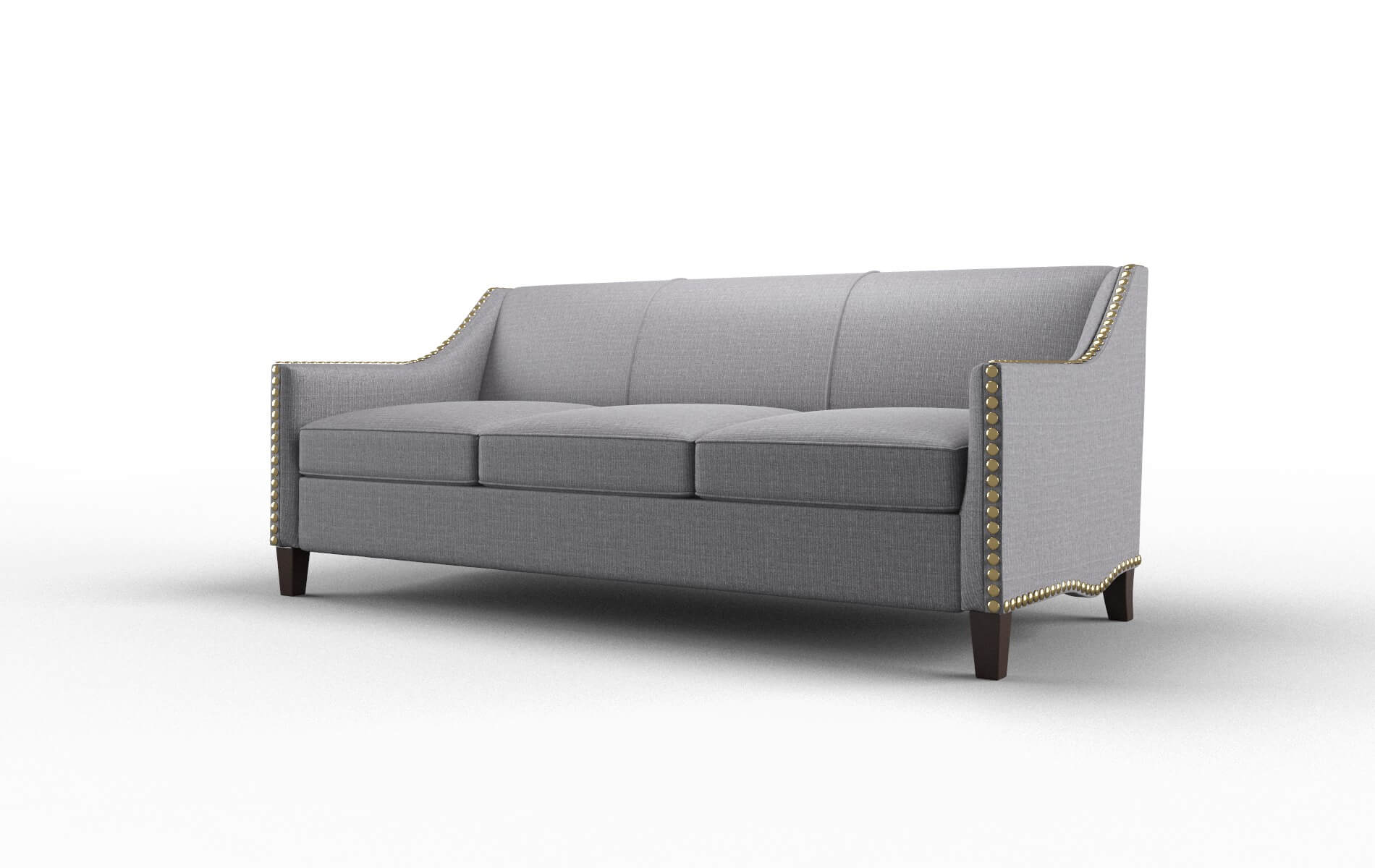 Amsterdam Parker Ash Sofa espresso legs 4