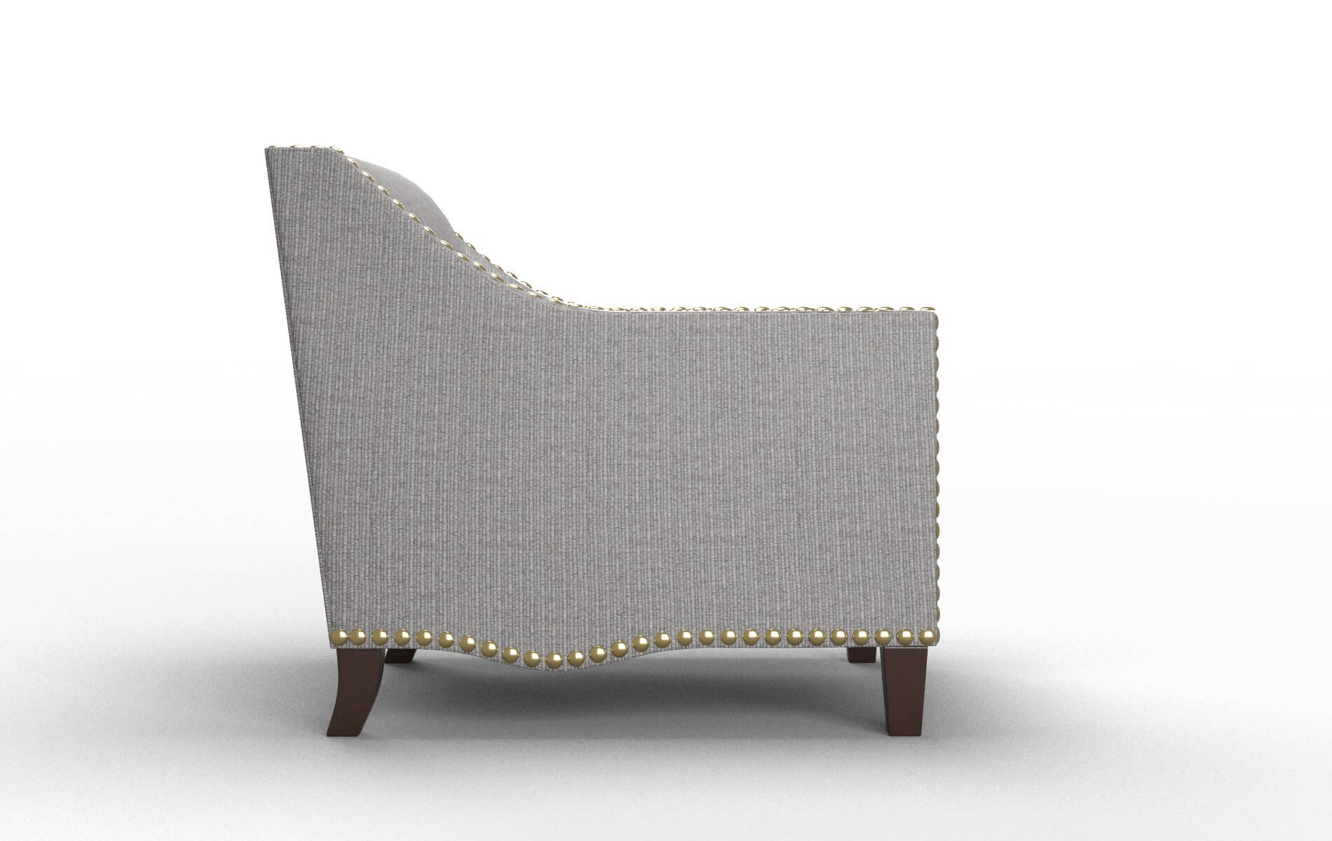 Amsterdam Parker Graphite Chair espresso legs 3