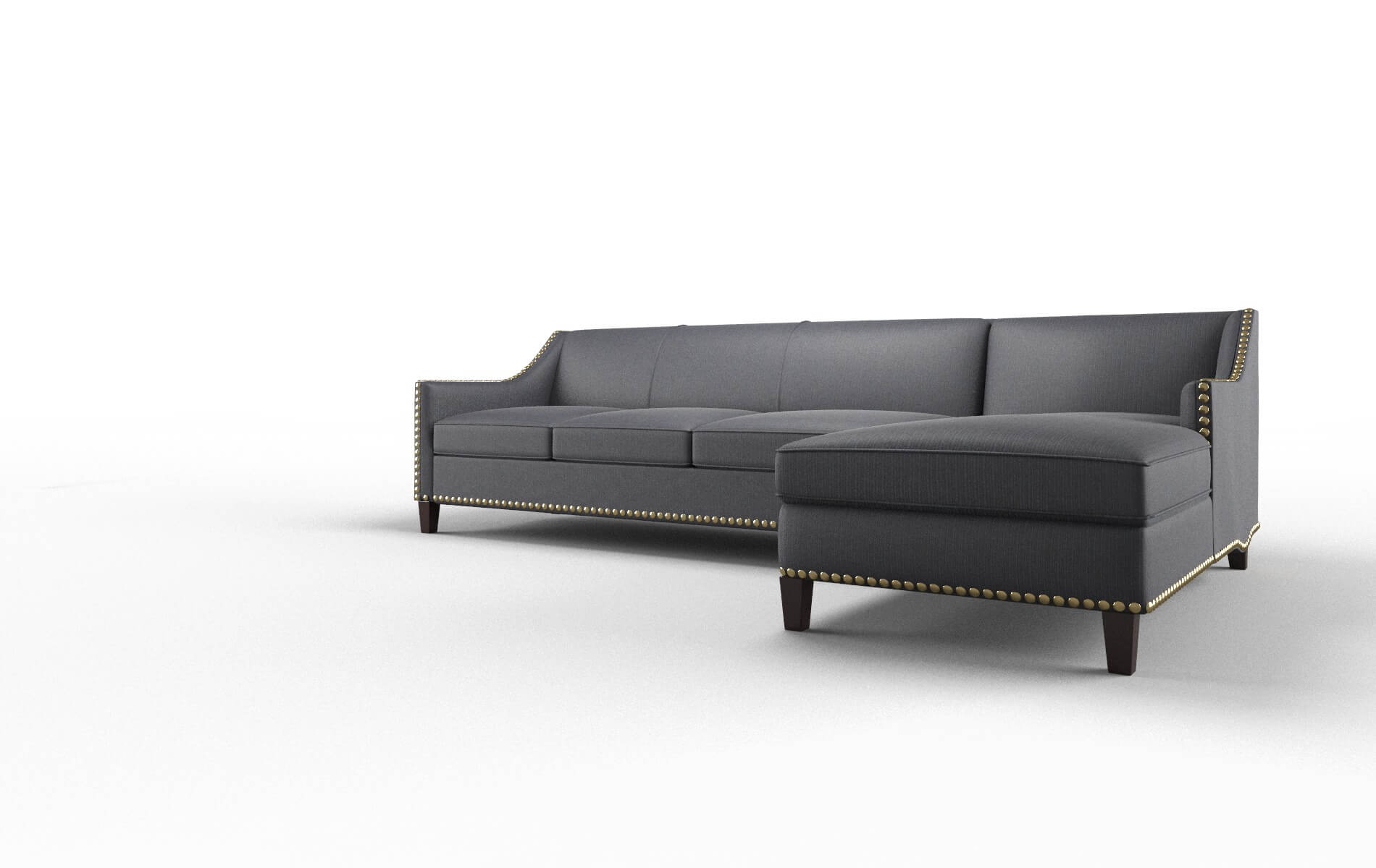 Amsterdam Parker Midnight Panel espresso legs 4