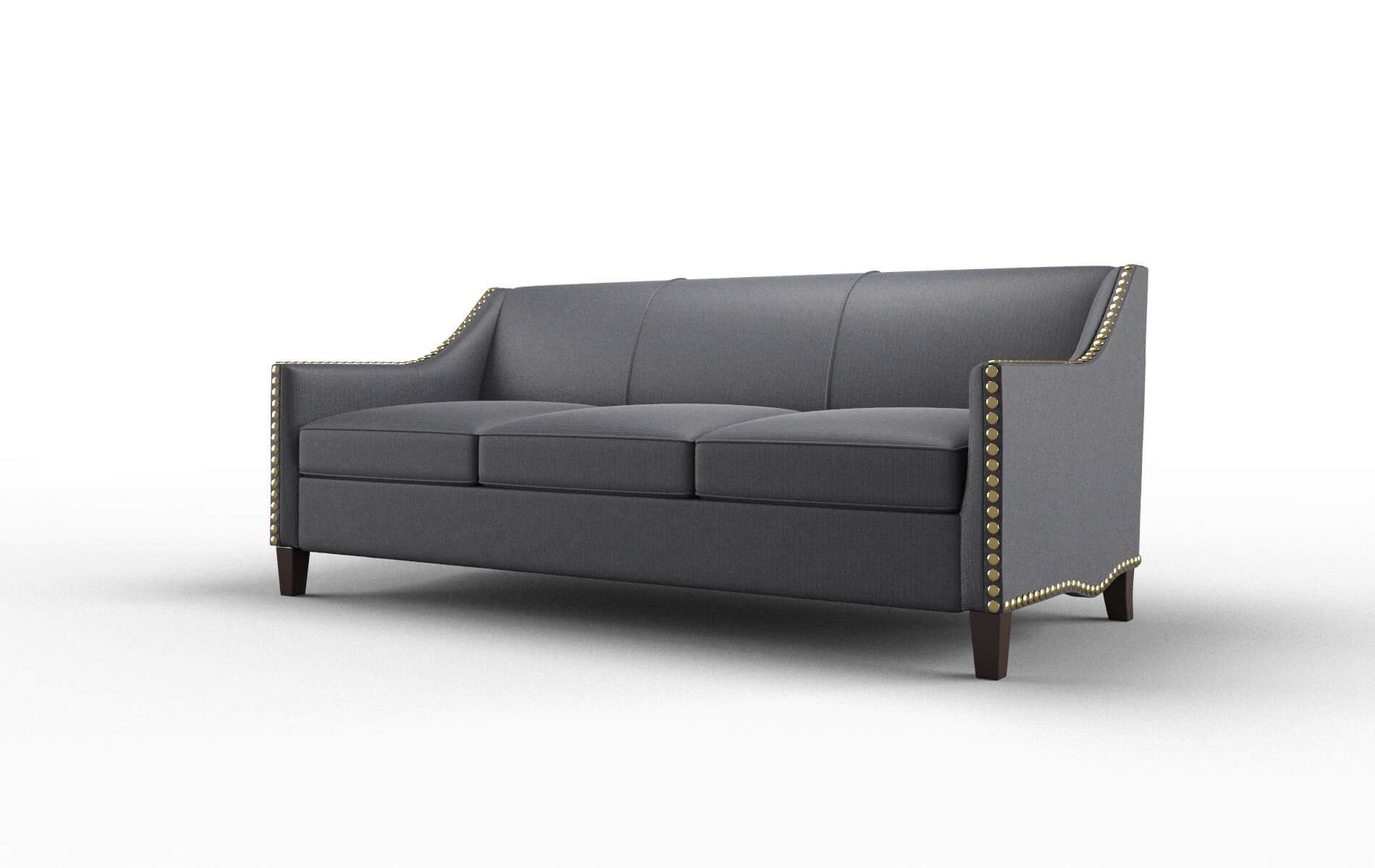 Amsterdam Parker Midnight Sofa espresso legs 4