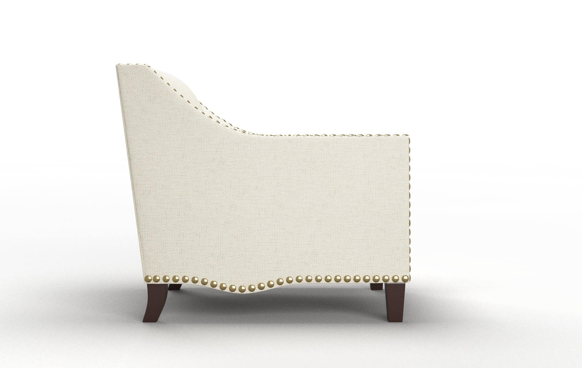 Amsterdam Phoenix Ivory Chair espresso legs 3