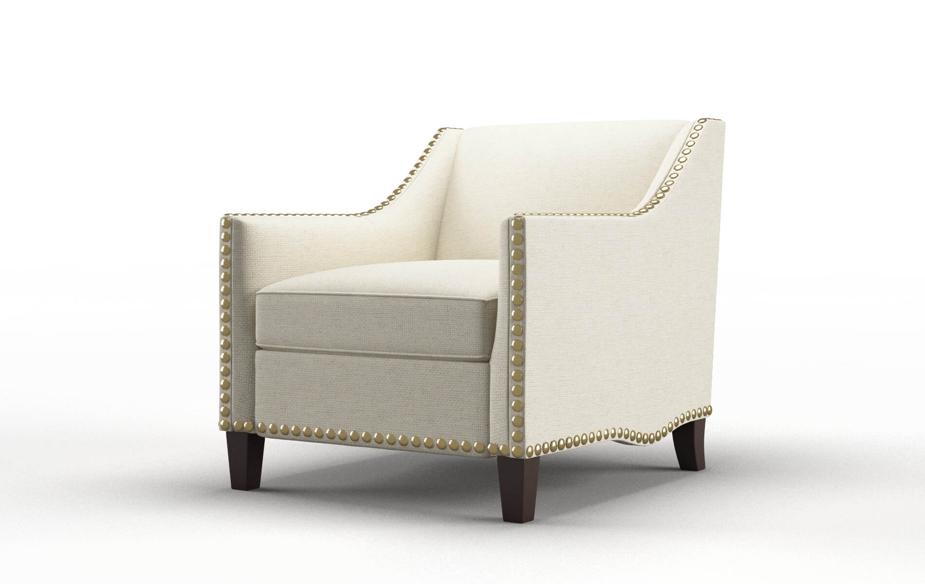 Amsterdam Phoenix Ivory Chair espresso legs 4