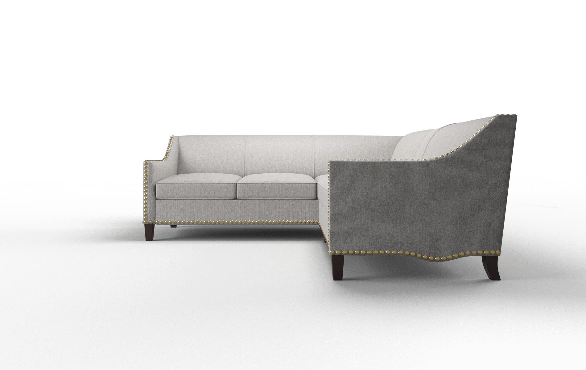 Amsterdam Prime Ash Sectional espresso legs 5