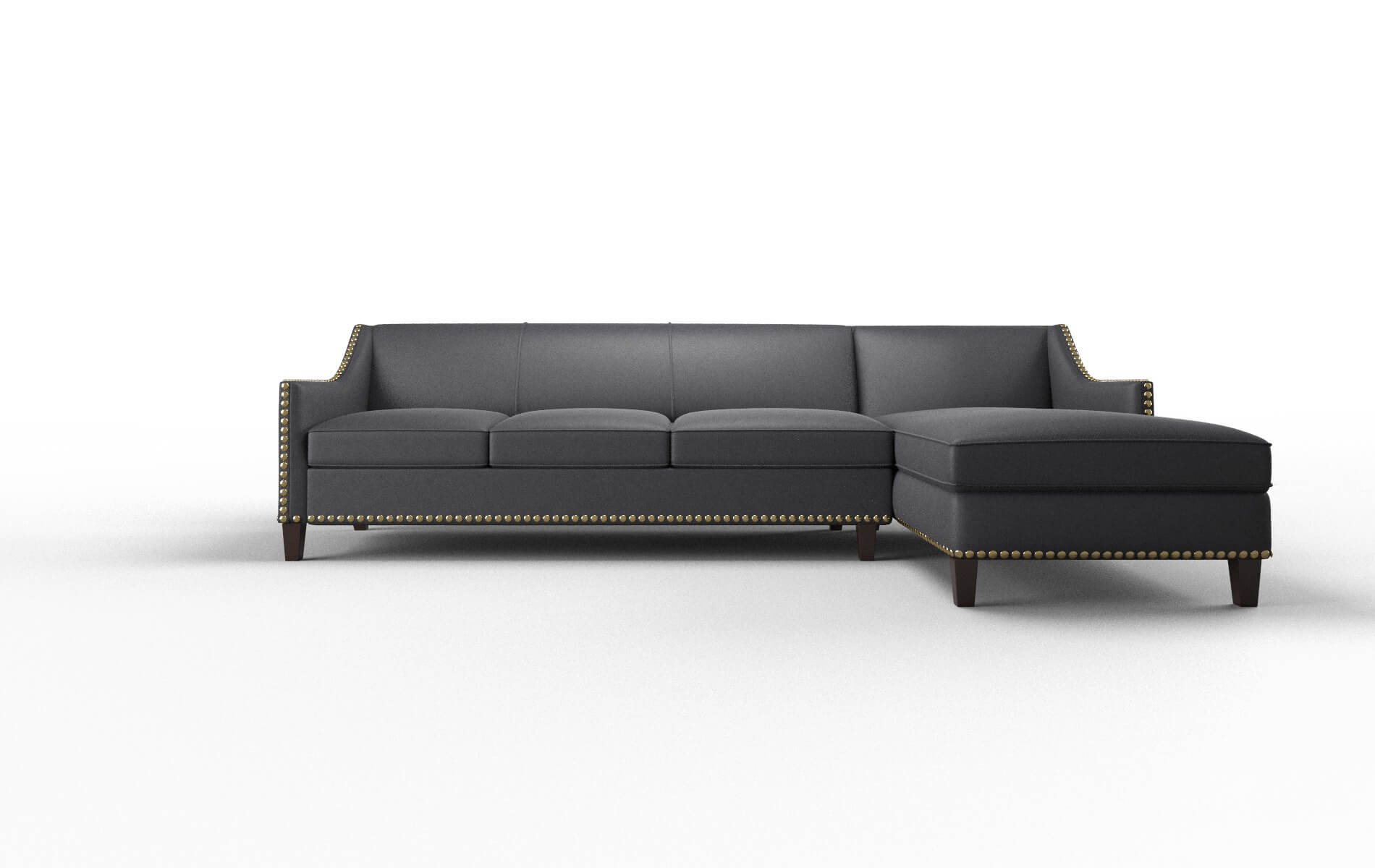 Amsterdam Redondo Navy Panel espresso legs 1