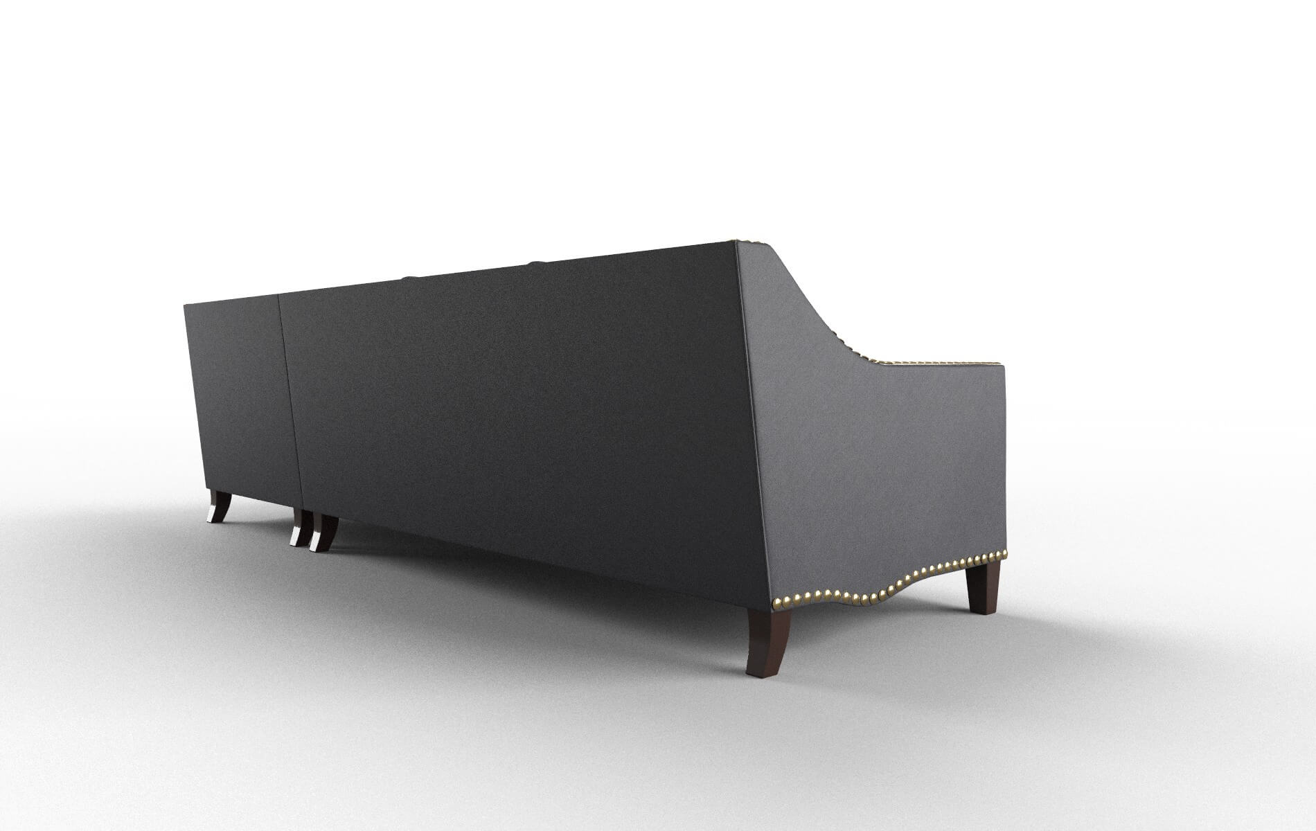 Amsterdam Redondo Navy Panel espresso legs 5