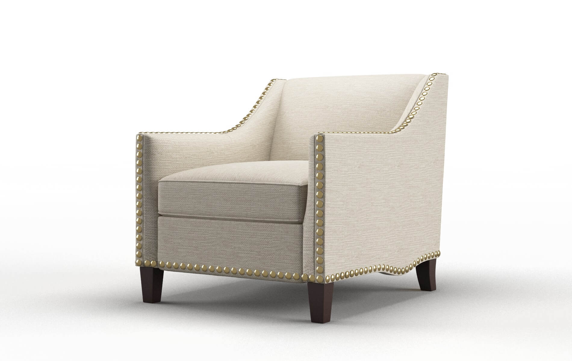 Amsterdam Rocket Dove Chair espresso legs 4