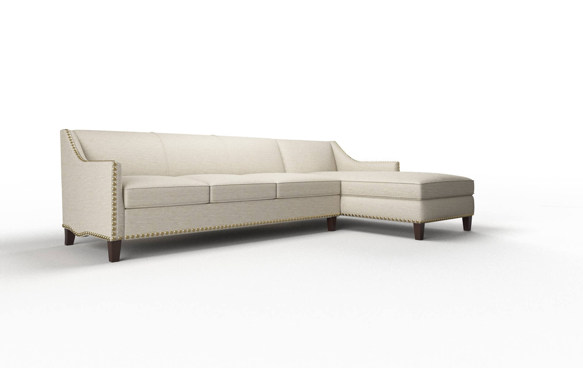 Amsterdam Rocket Dove Panel espresso legs 2