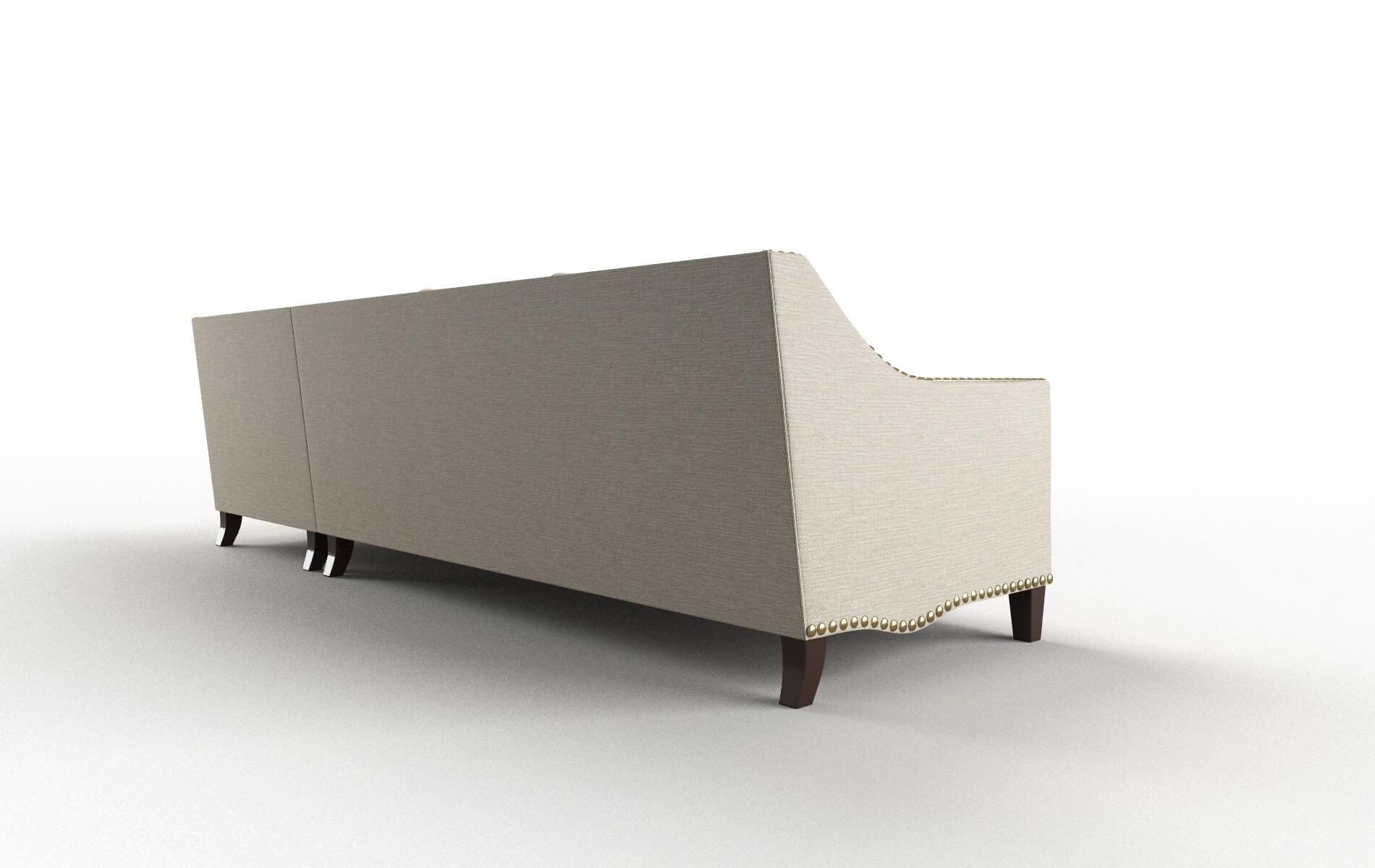 Amsterdam Rocket Dove Panel espresso legs 5