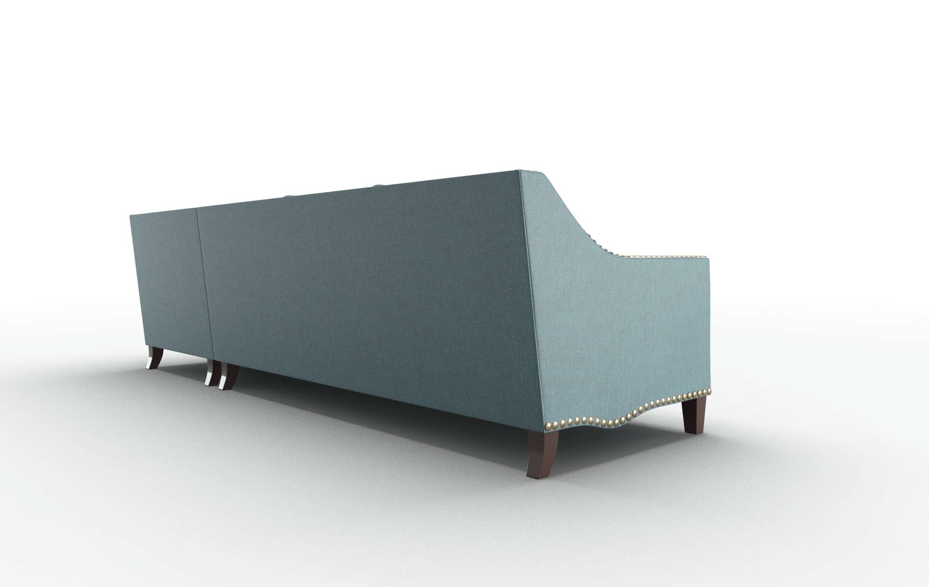 Amsterdam Rocket Peacock Panel espresso legs 5