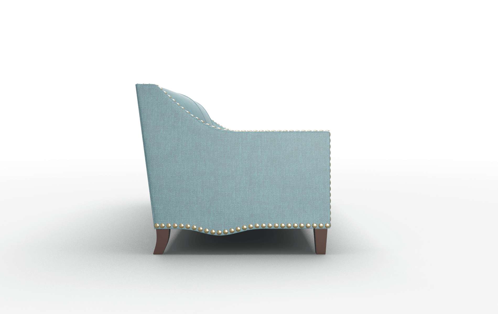Amsterdam Rocket Peacock Sofa espresso legs 3