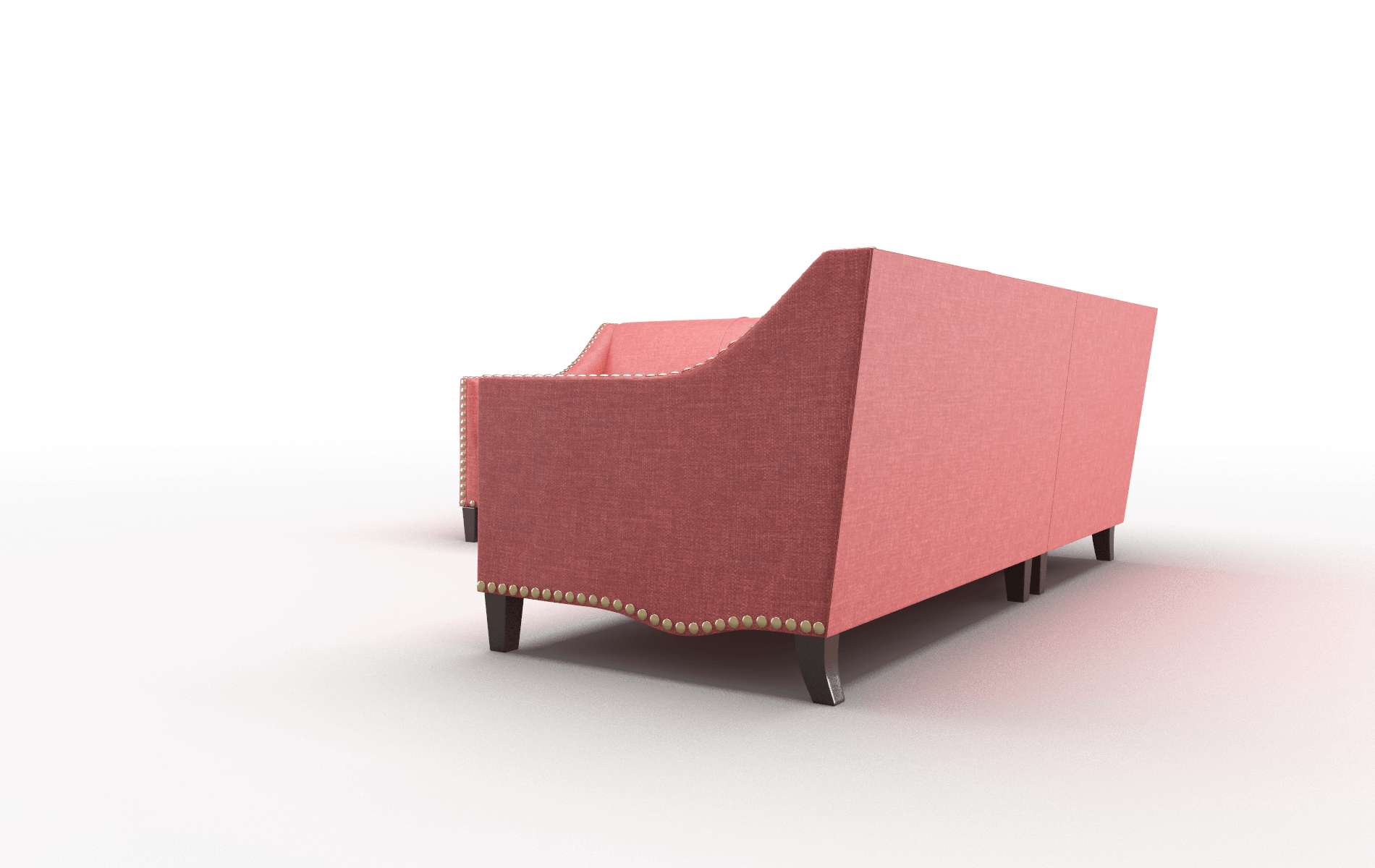 Amsterdam Royale Berry Sectional espresso legs 4