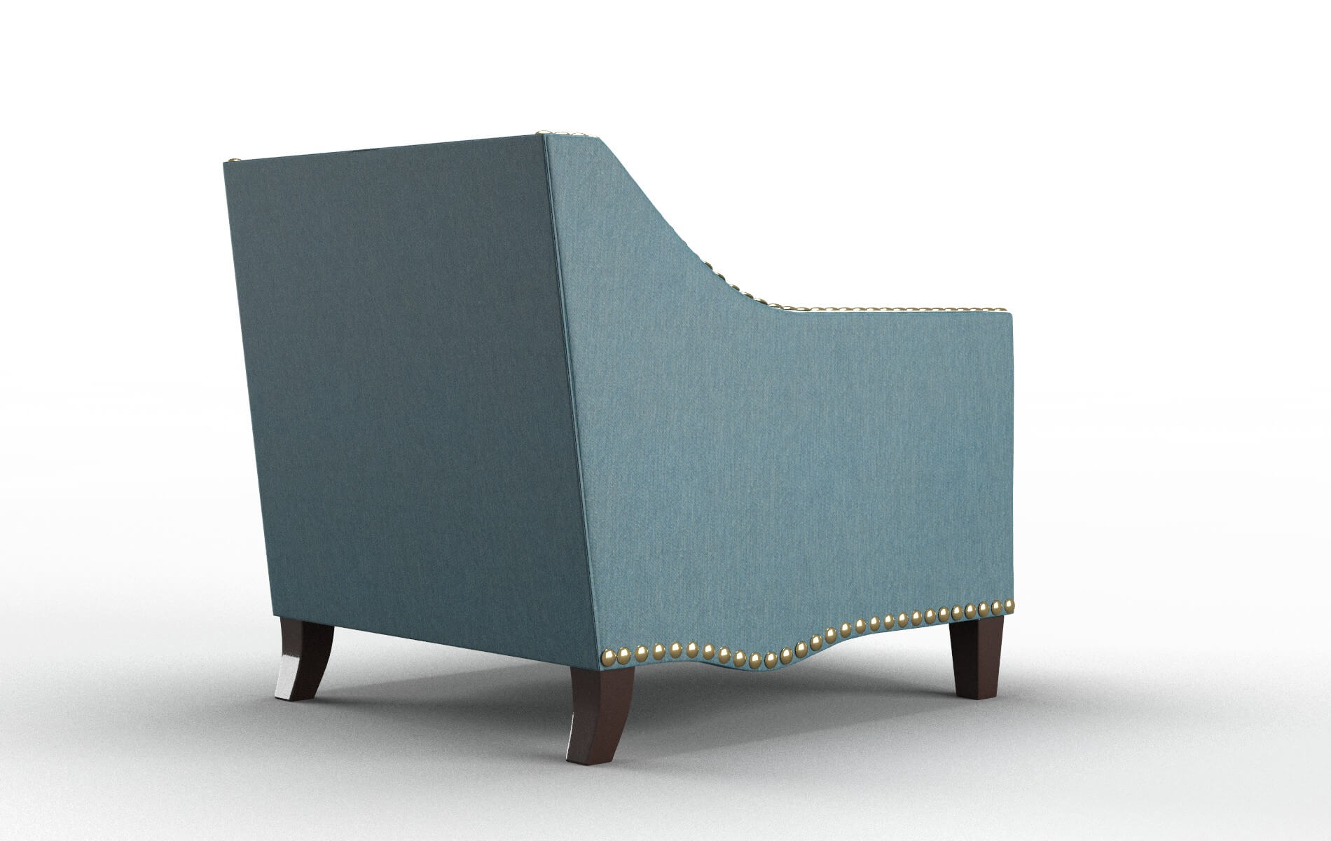 Amsterdam Royale Electric_blue Chair espresso legs 5