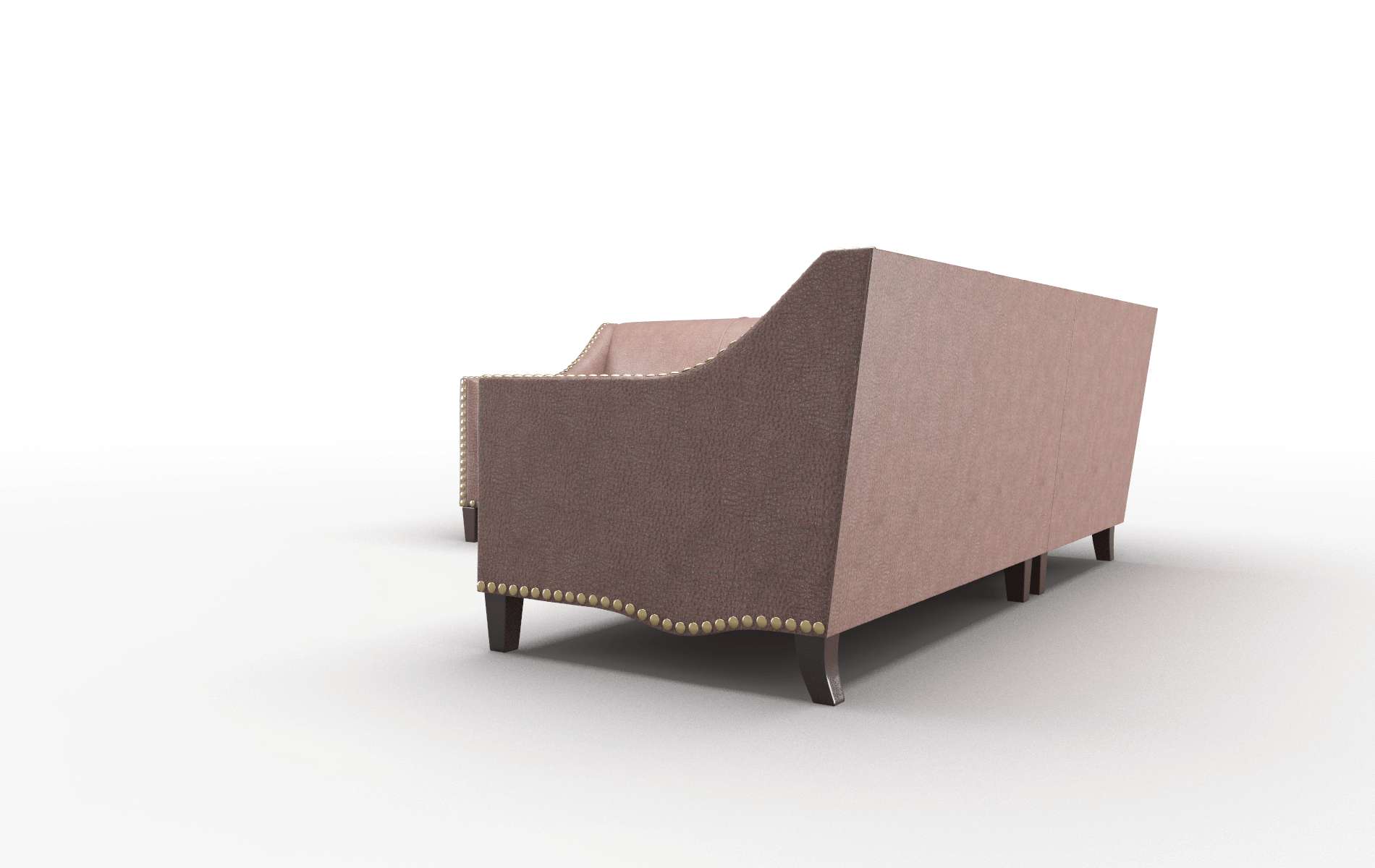 Amsterdam Royale Mocha Sectional espresso legs 4