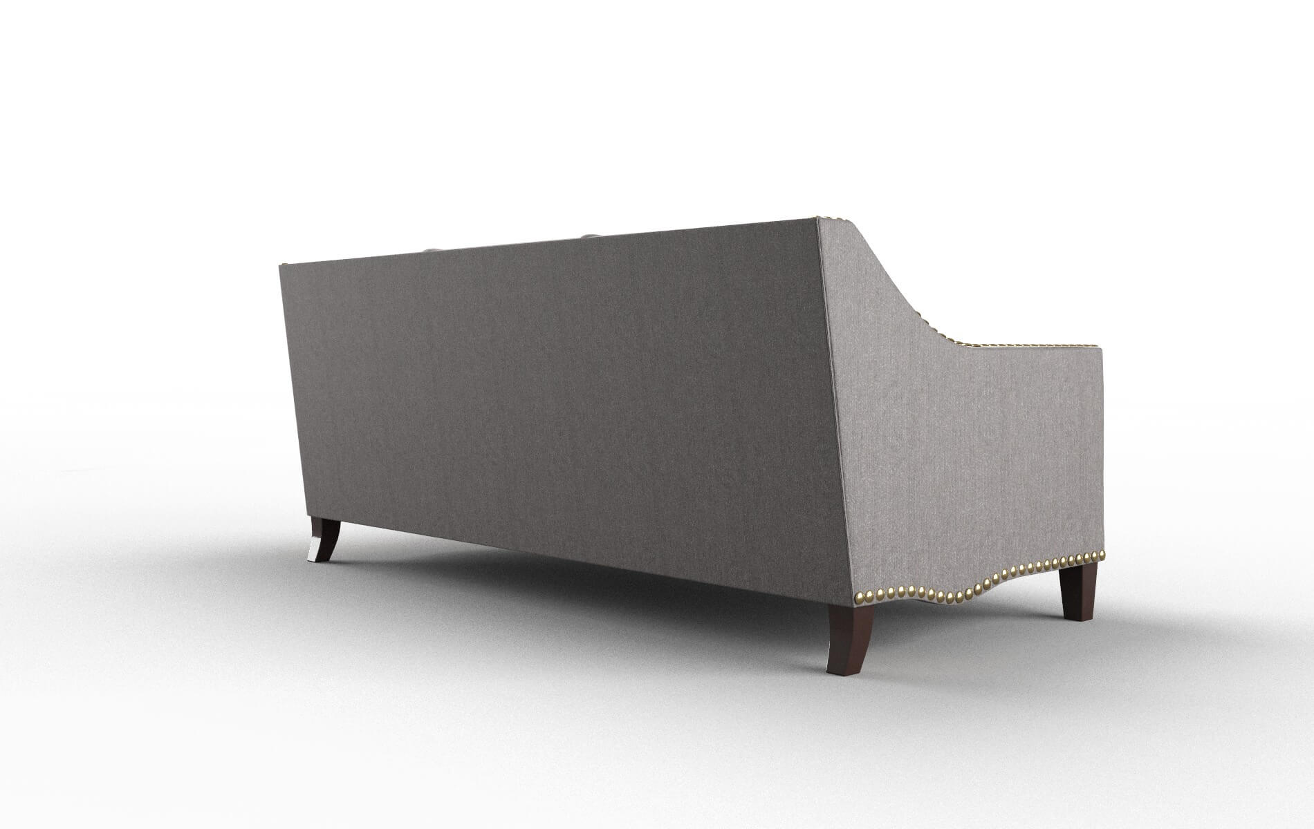 Amsterdam Sasha Granite Sofa espresso legs 5