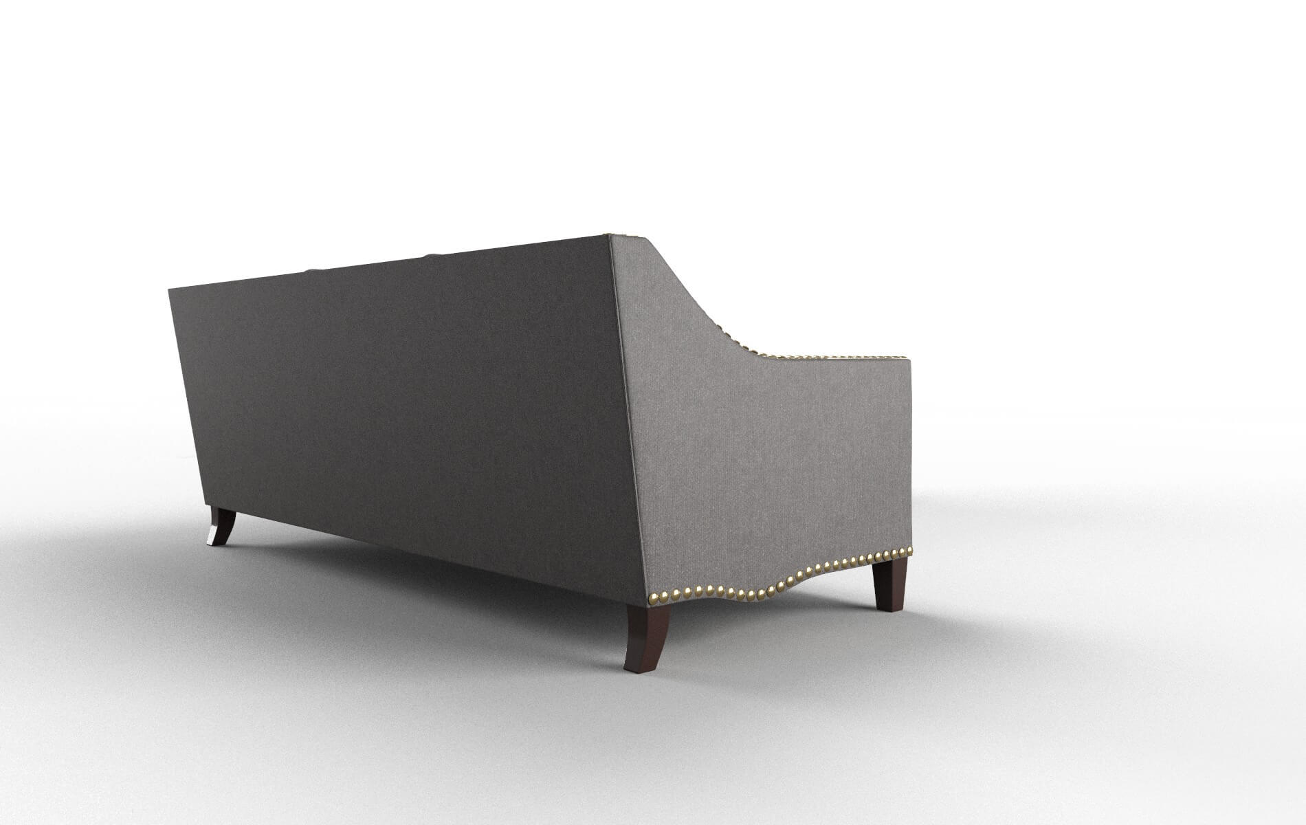 Amsterdam Sasha Grey Sectional espresso legs 3