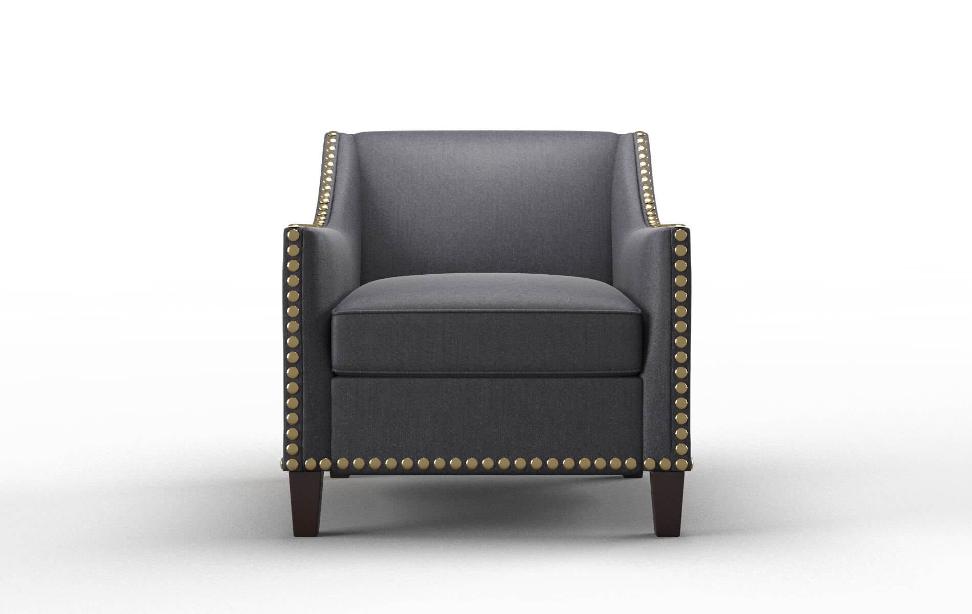 Amsterdam Sasha navy Chair Espresso Legs  1