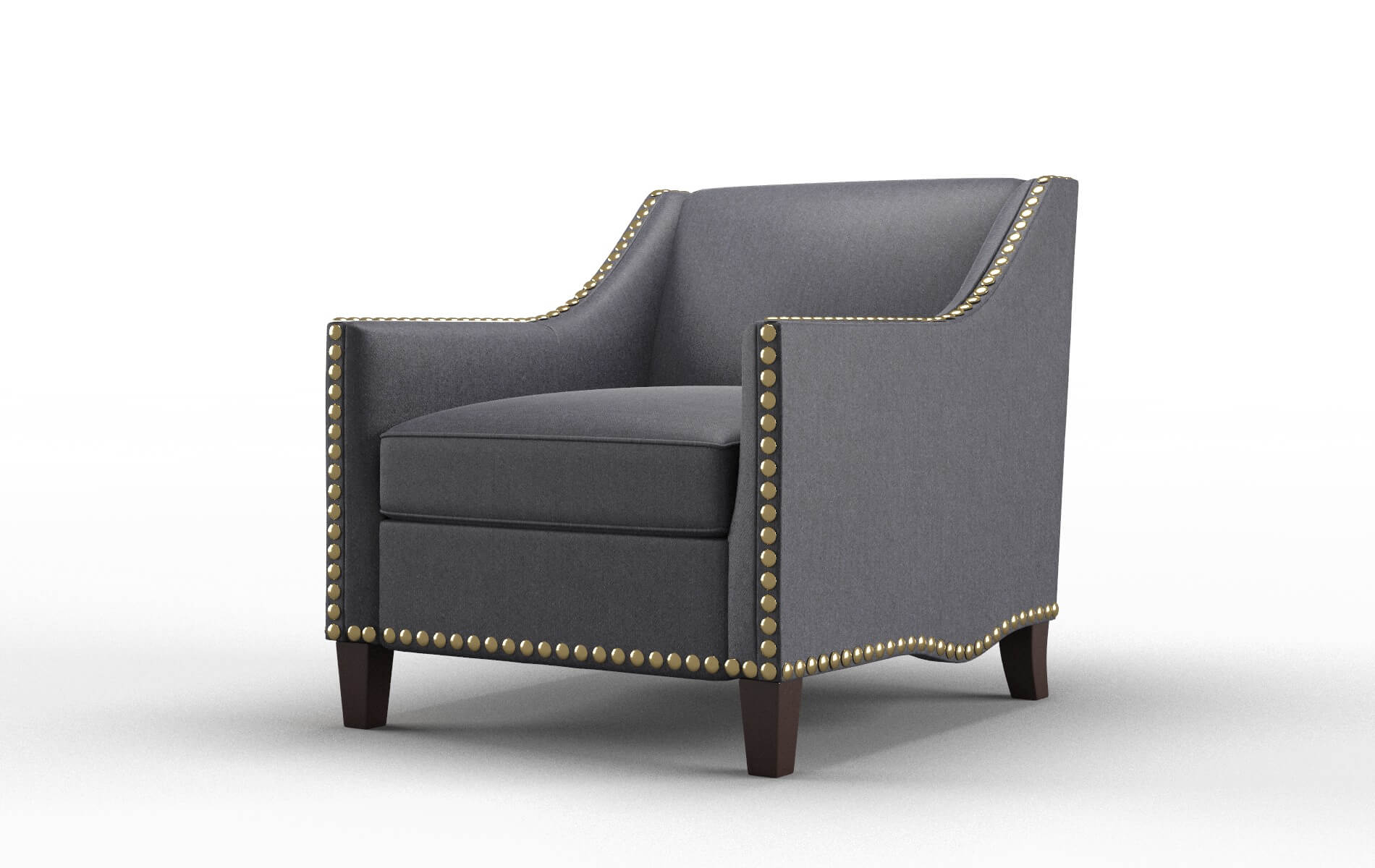 Amsterdam Sasha Navy Chair espresso legs 4