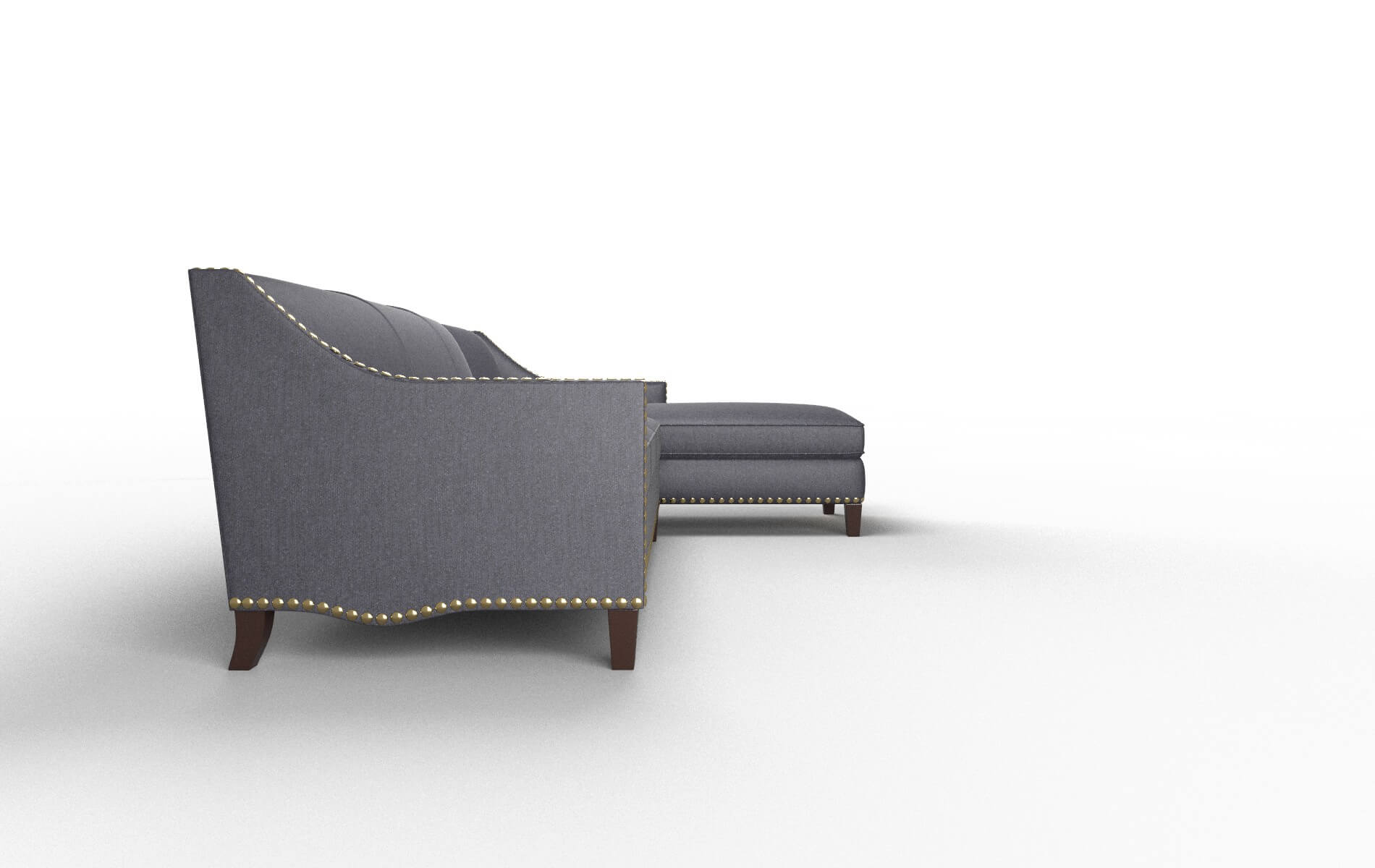 Amsterdam Sasha Navy Panel espresso legs 3