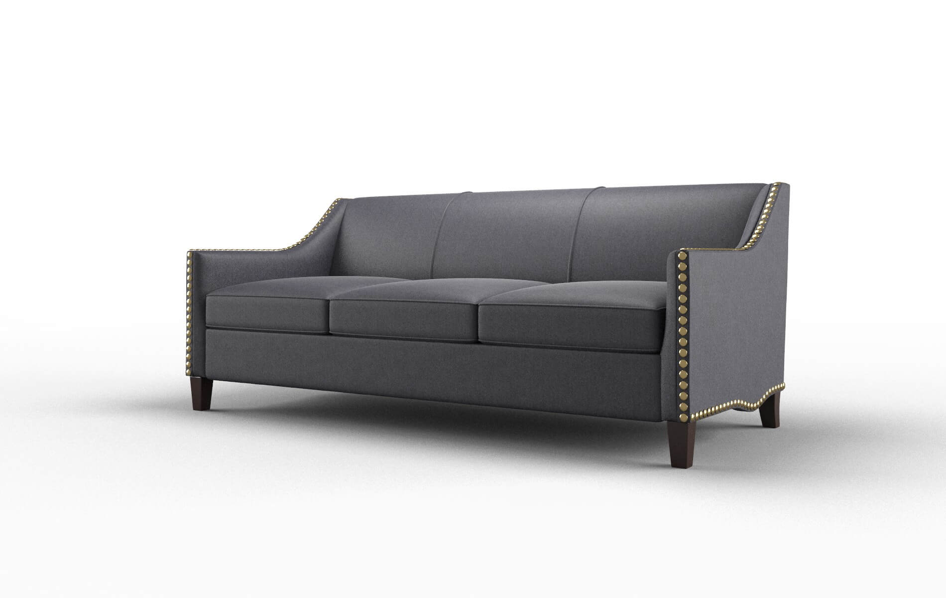 Amsterdam Sasha Navy Sofa espresso legs 4